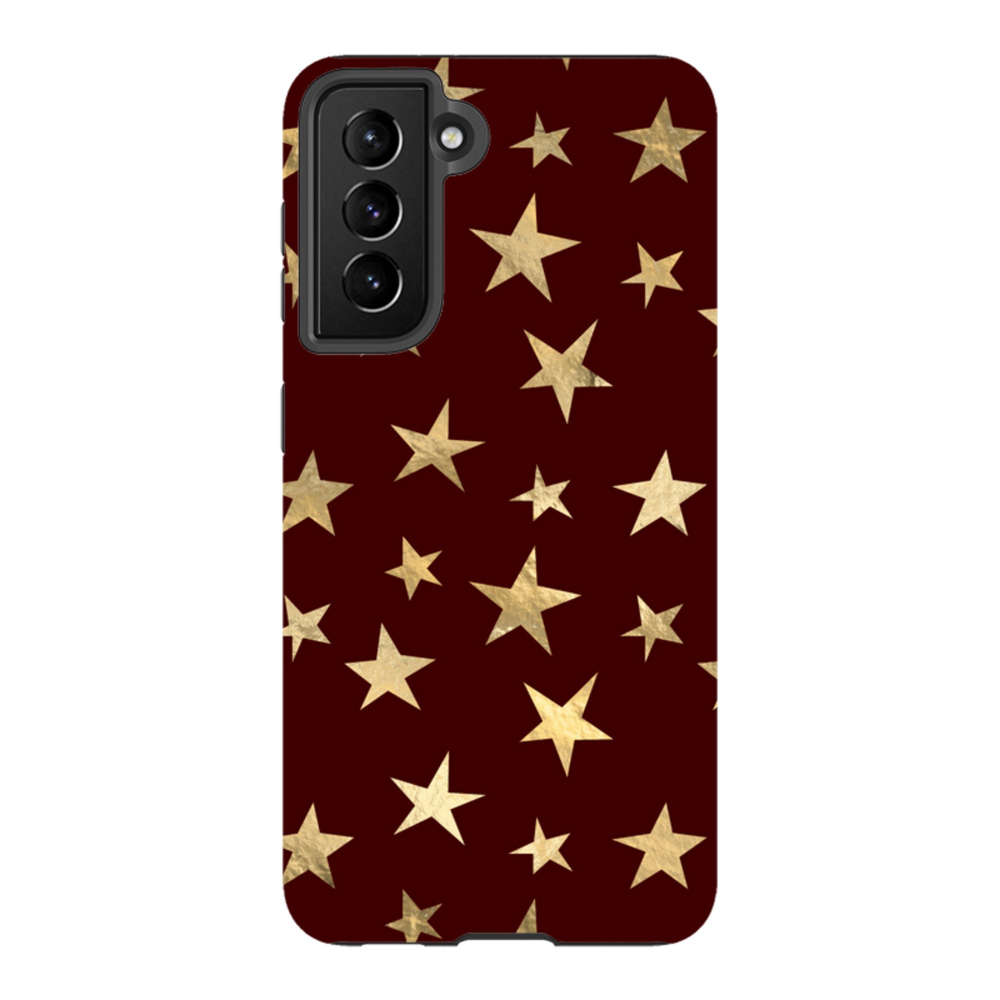 Samsung Tough Case - Brown and Gold Stars