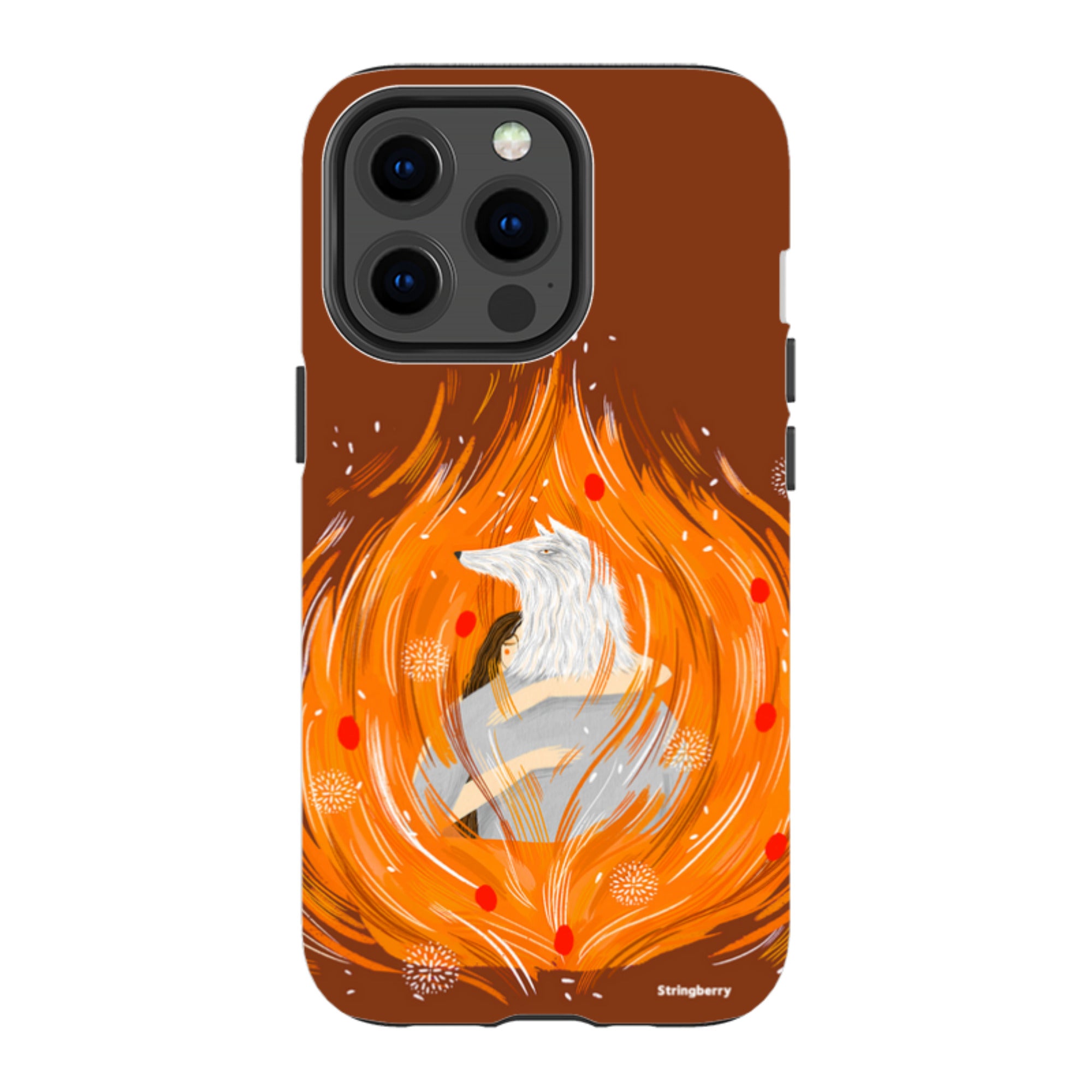 iPhone MagSafe Tough Case -  Fire Of Us By Madalina Andronic