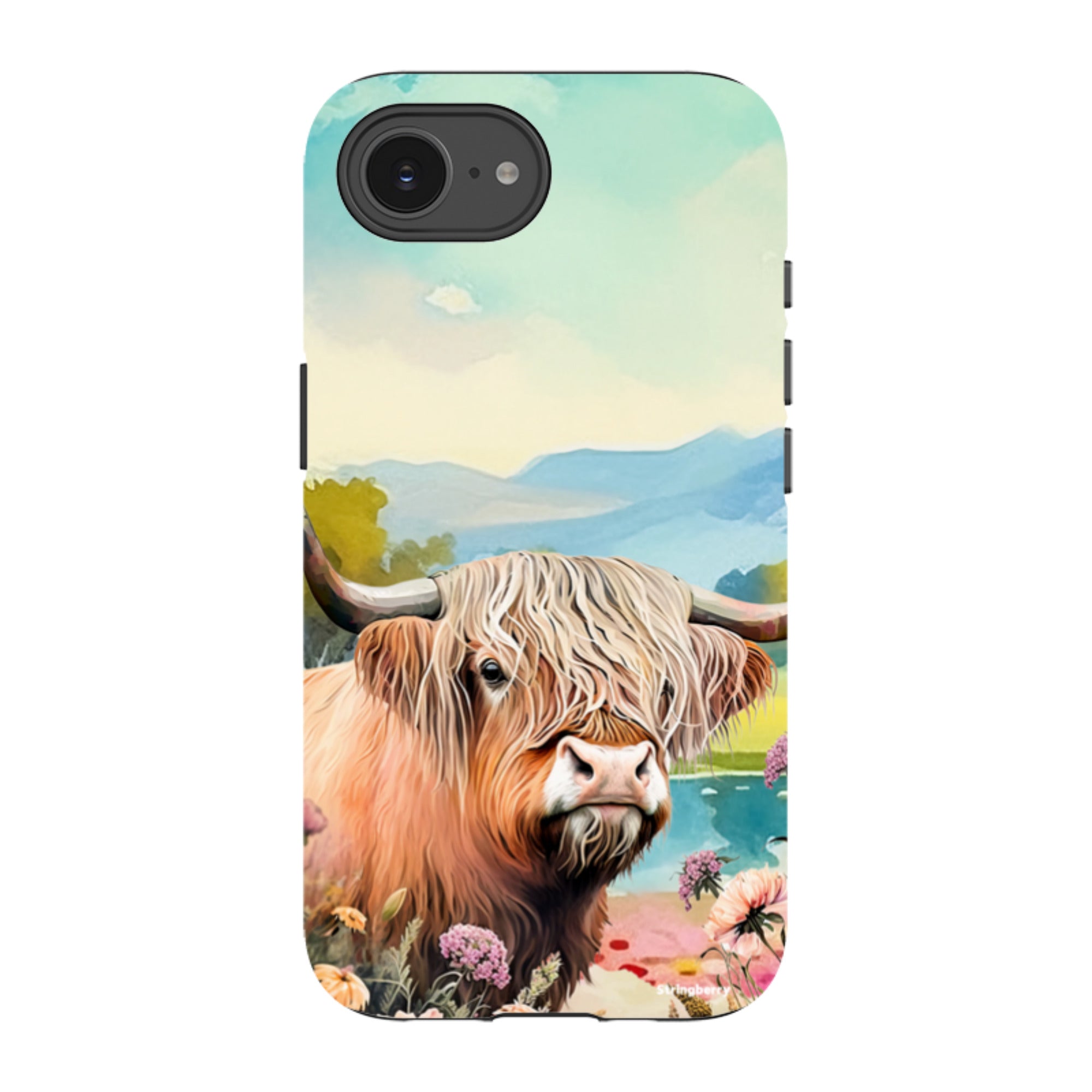 iPhone Tough Case - Highland Cow I