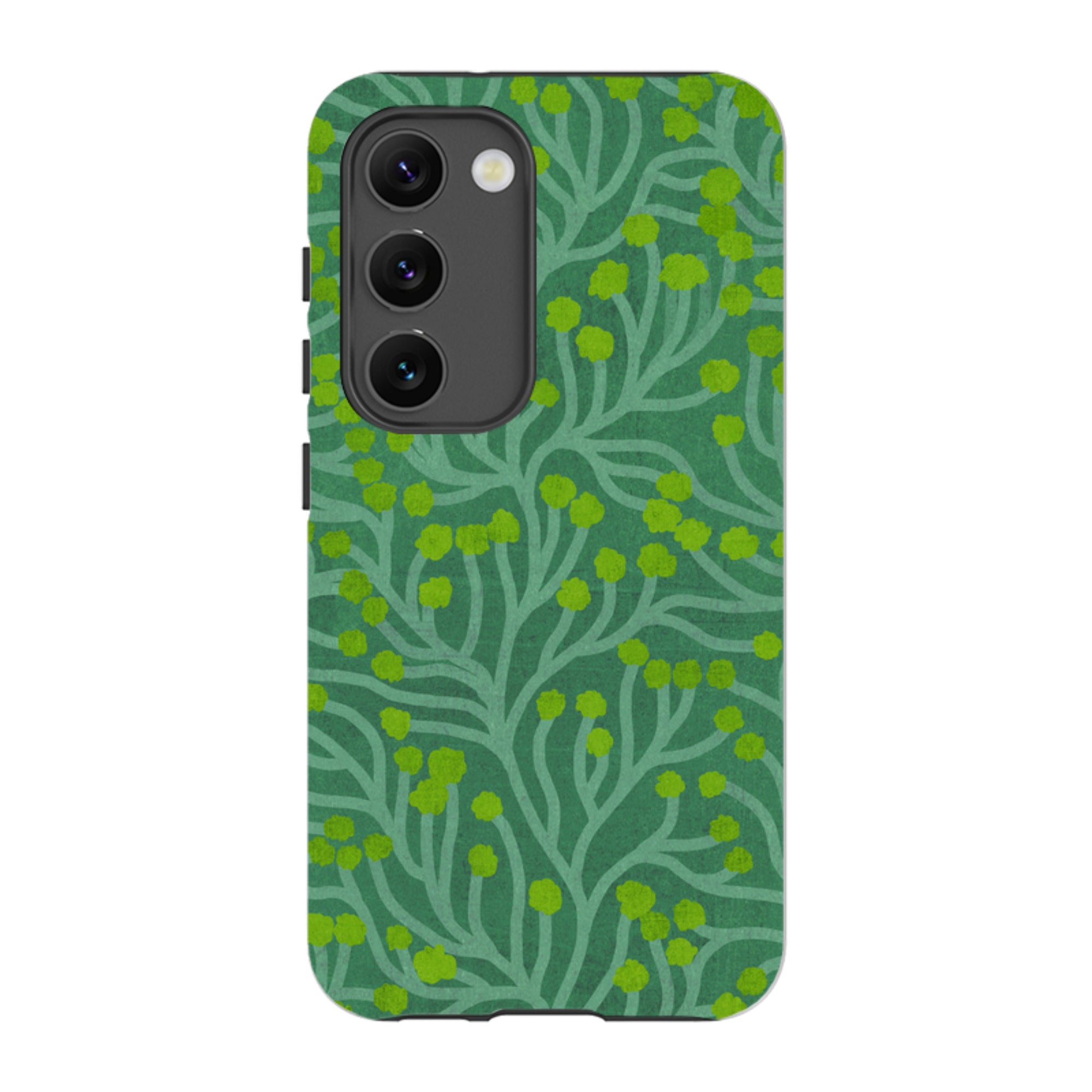 Samsung Tough Case - Vine Green And Teal By Katherine Quinn