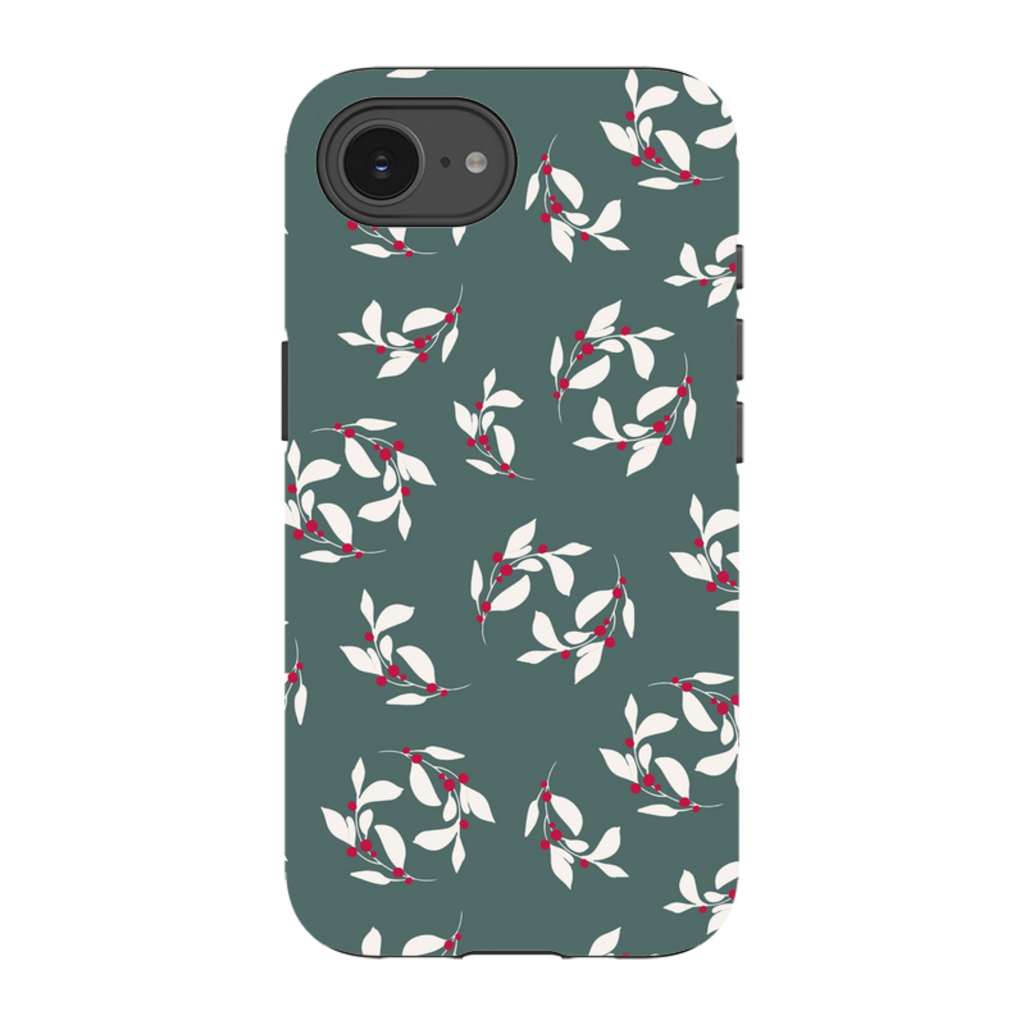 iPhone Tough Case - Winter Floral