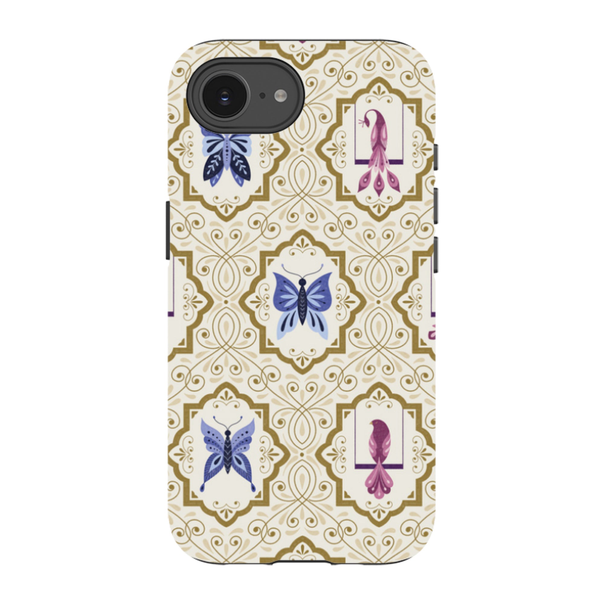 iPhone Tough Case - Wingframes Ivory By Jenny Zemanek