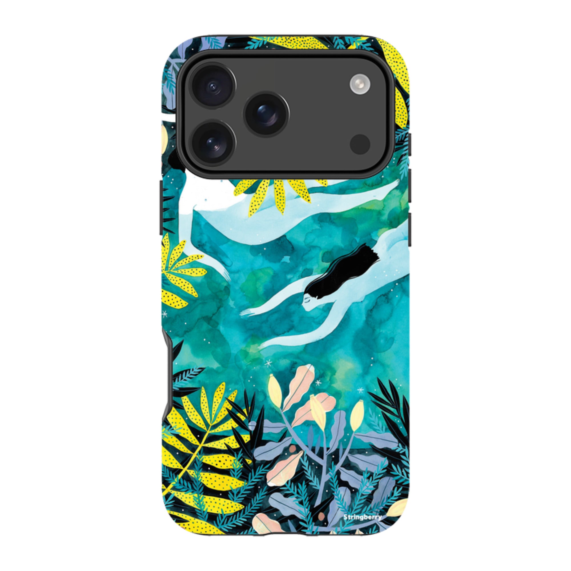 iPhone MagSafe Tough Case -  Night Swimming By Madalina Andronic