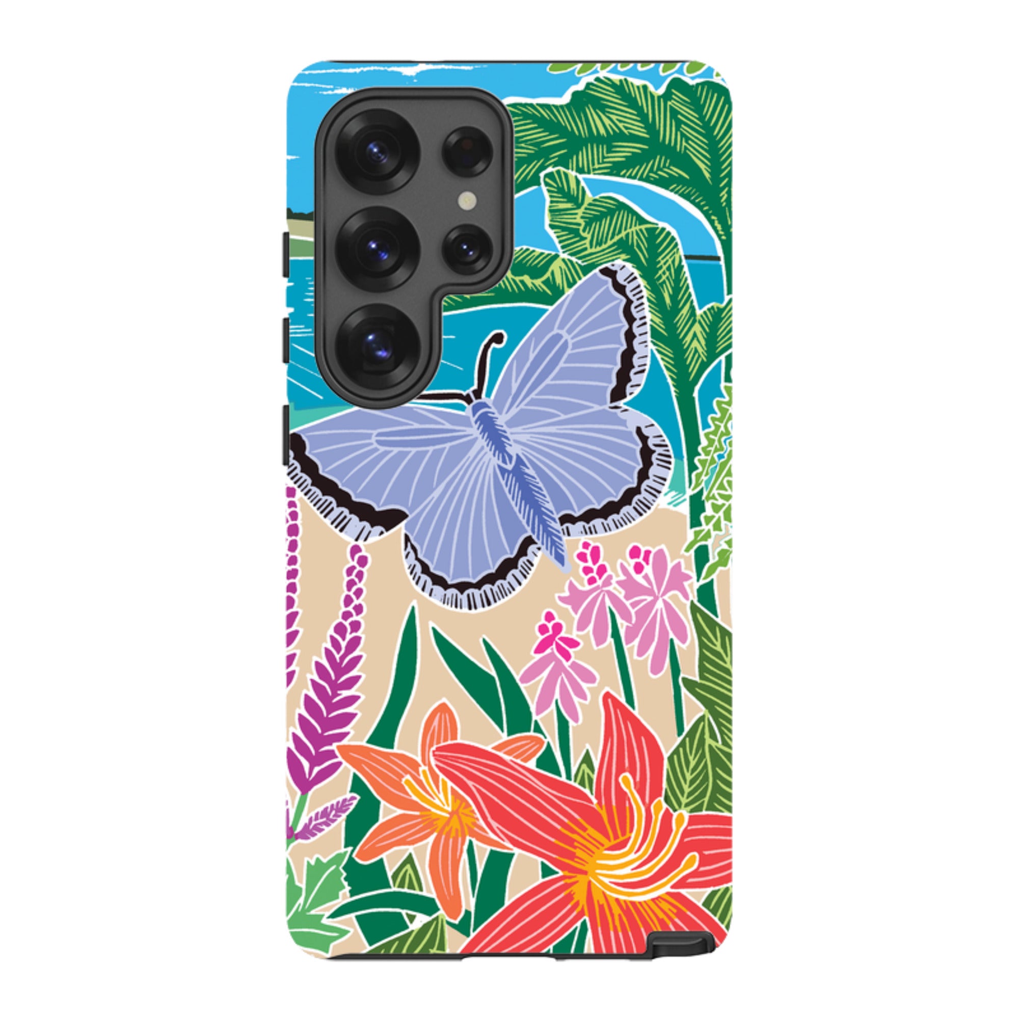 Samsung Tough Case - Trebah Garden By Kate Heiss