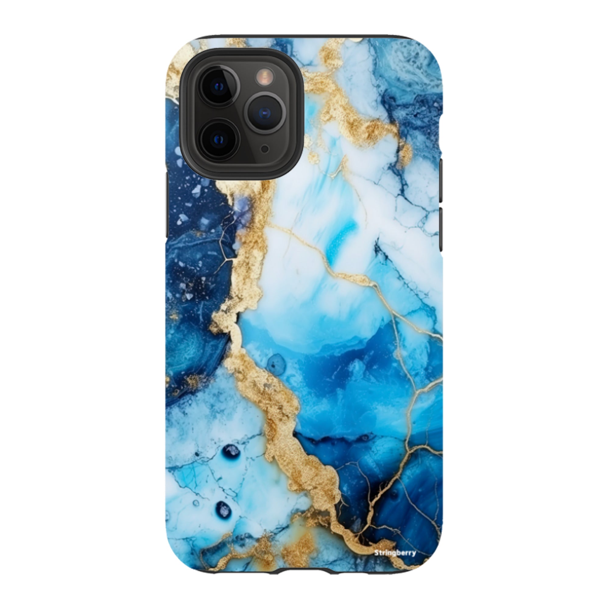 iPhone Tough Case - Blue Marbs