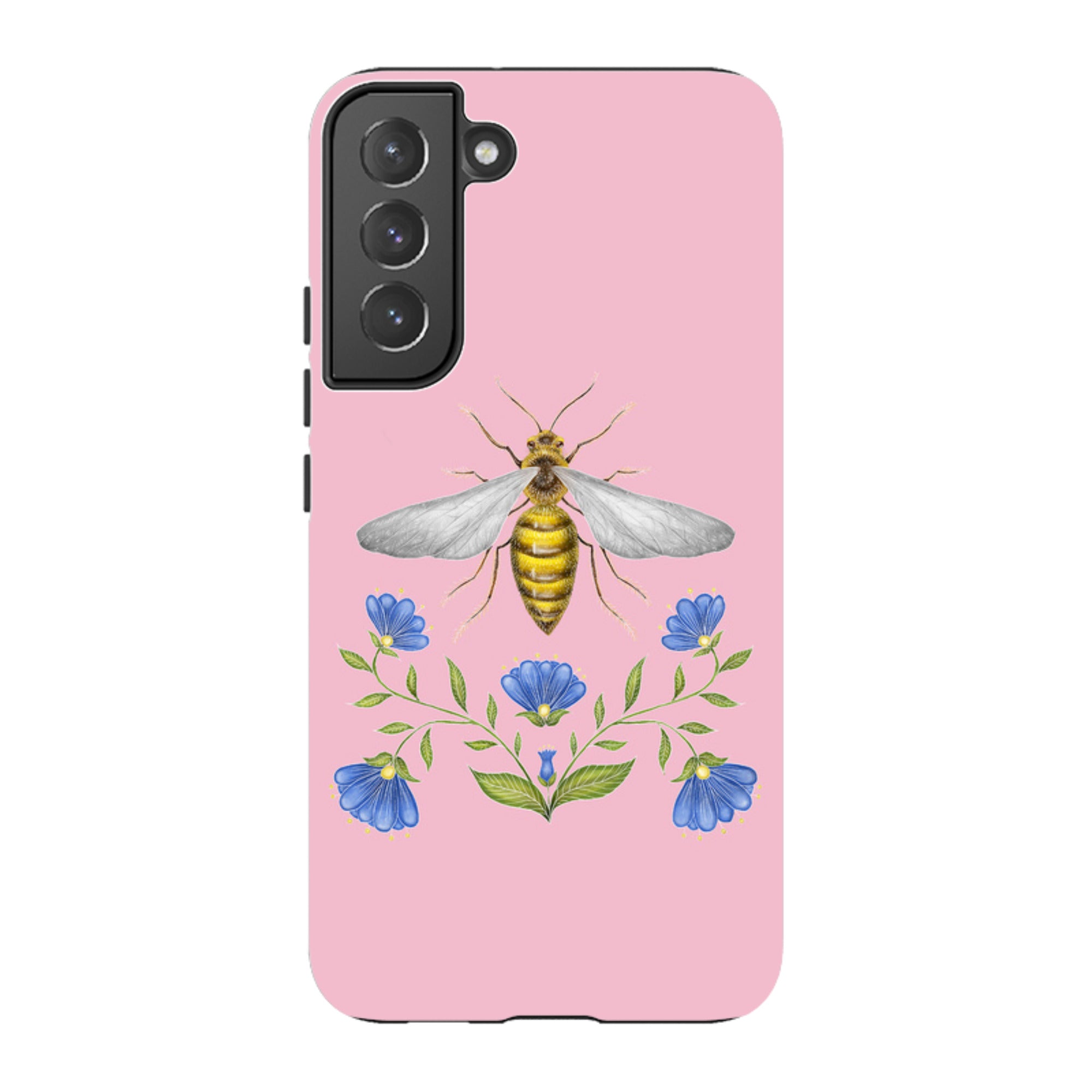 Samsung Tough Case - Wings Of Freedom Pink By Catherine Rowe