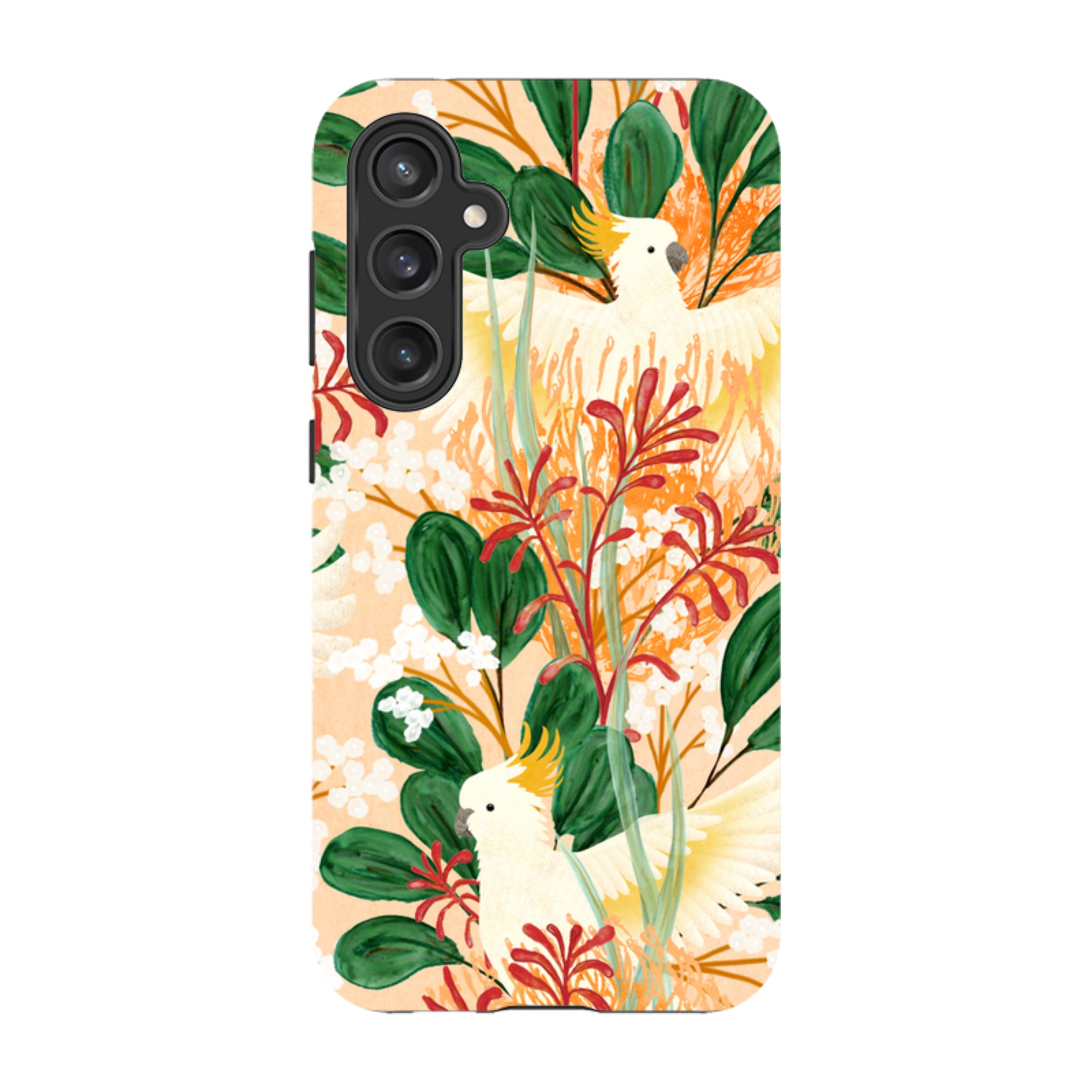 Samsung Tough Case - Cockatoo By Katherine Quinn