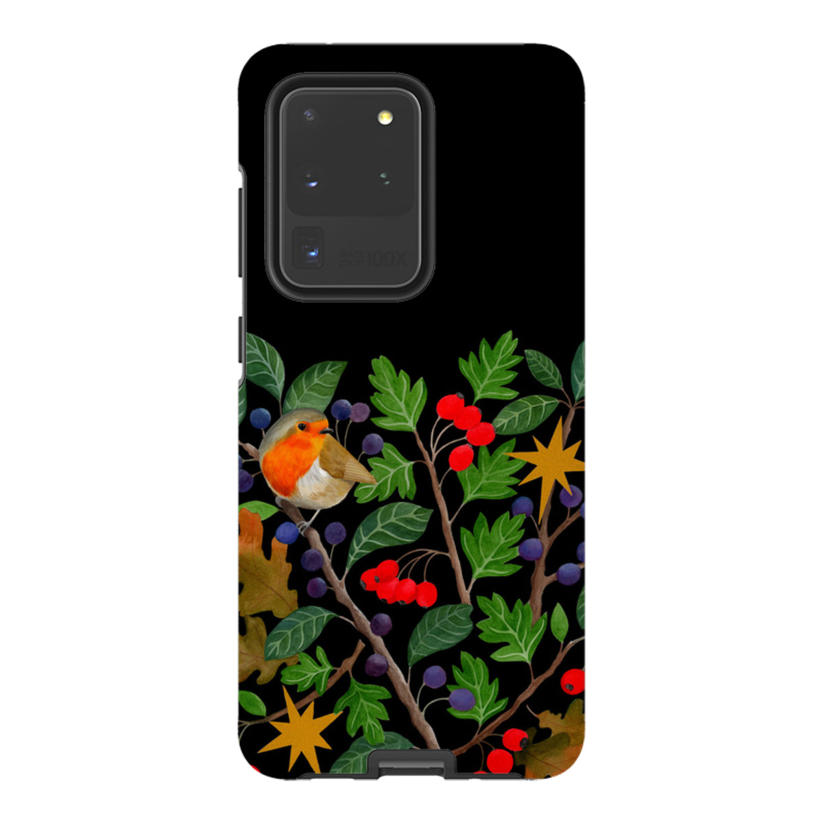 Samsung Tough Case - Sloe Robin By Bex Parkin