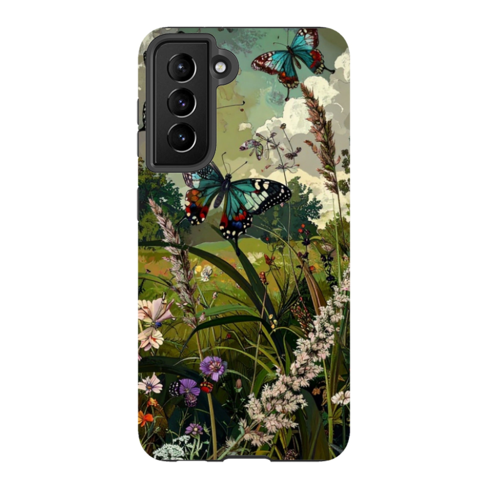 Samsung Tough Case - Green Vyne Tall Grass
