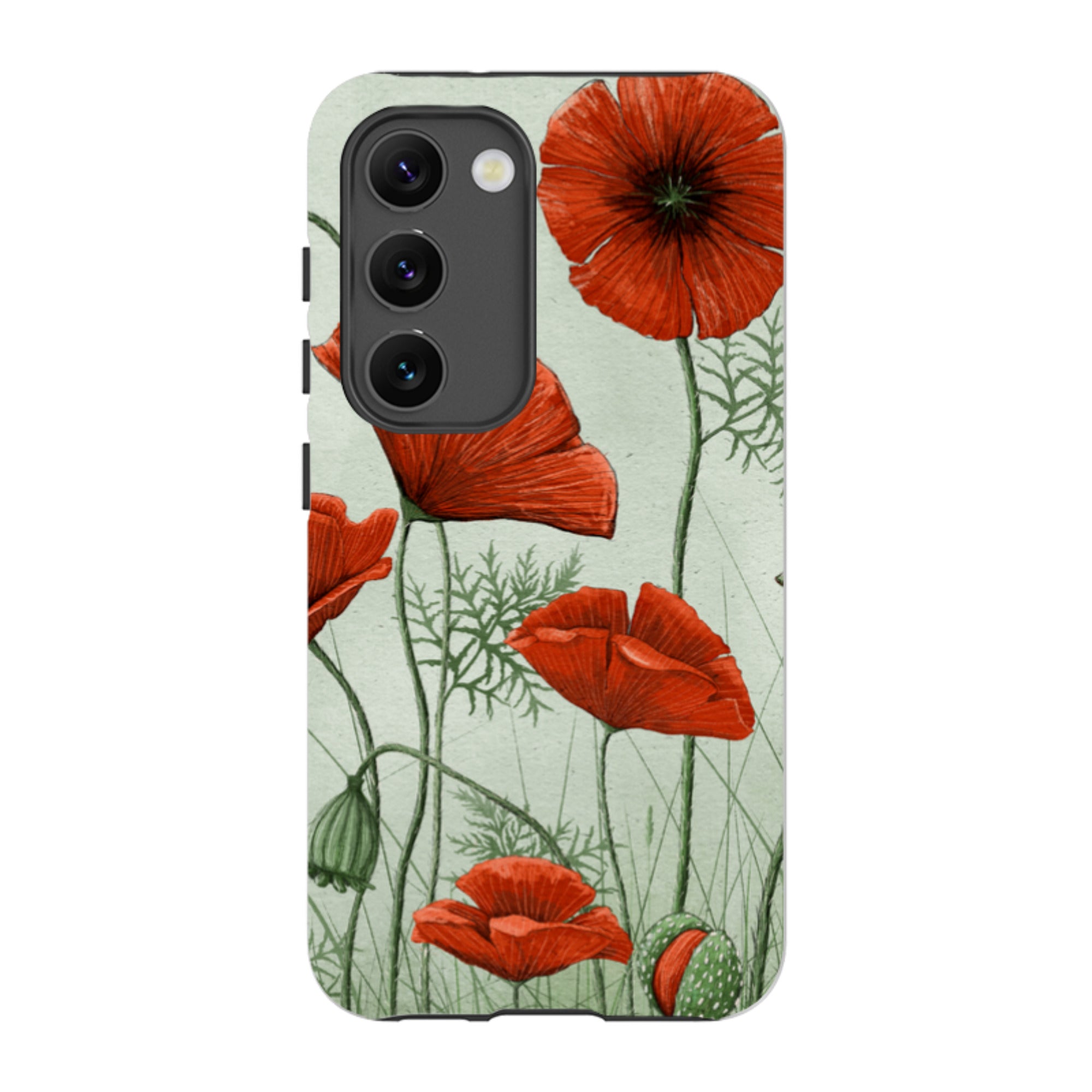 Samsung Tough  Case - Poppies By Maja Lindberg
