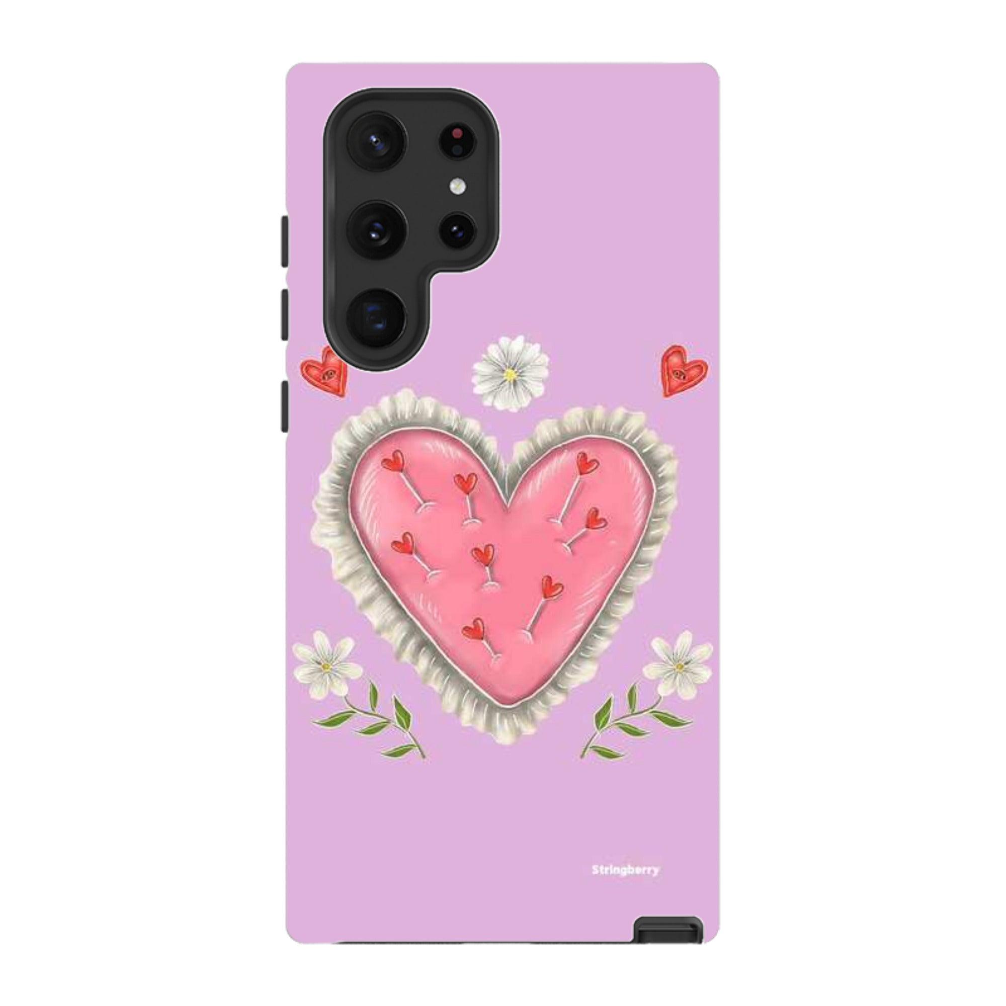 Samsung Tough Case - Heart Pin Cushion By Catherine Rowe