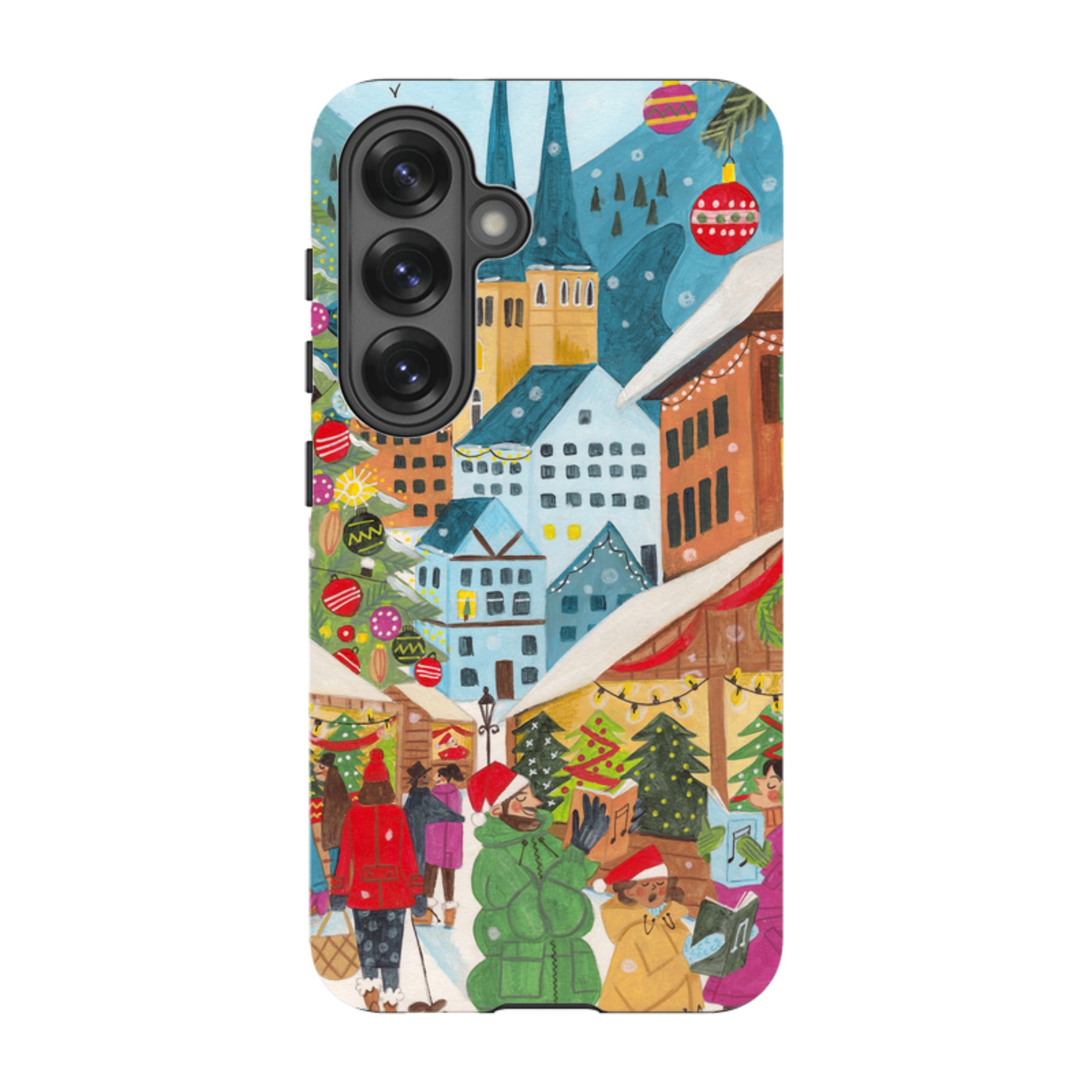 Samsung Tough Case - Christmas Market By Caroline Bonne Muller