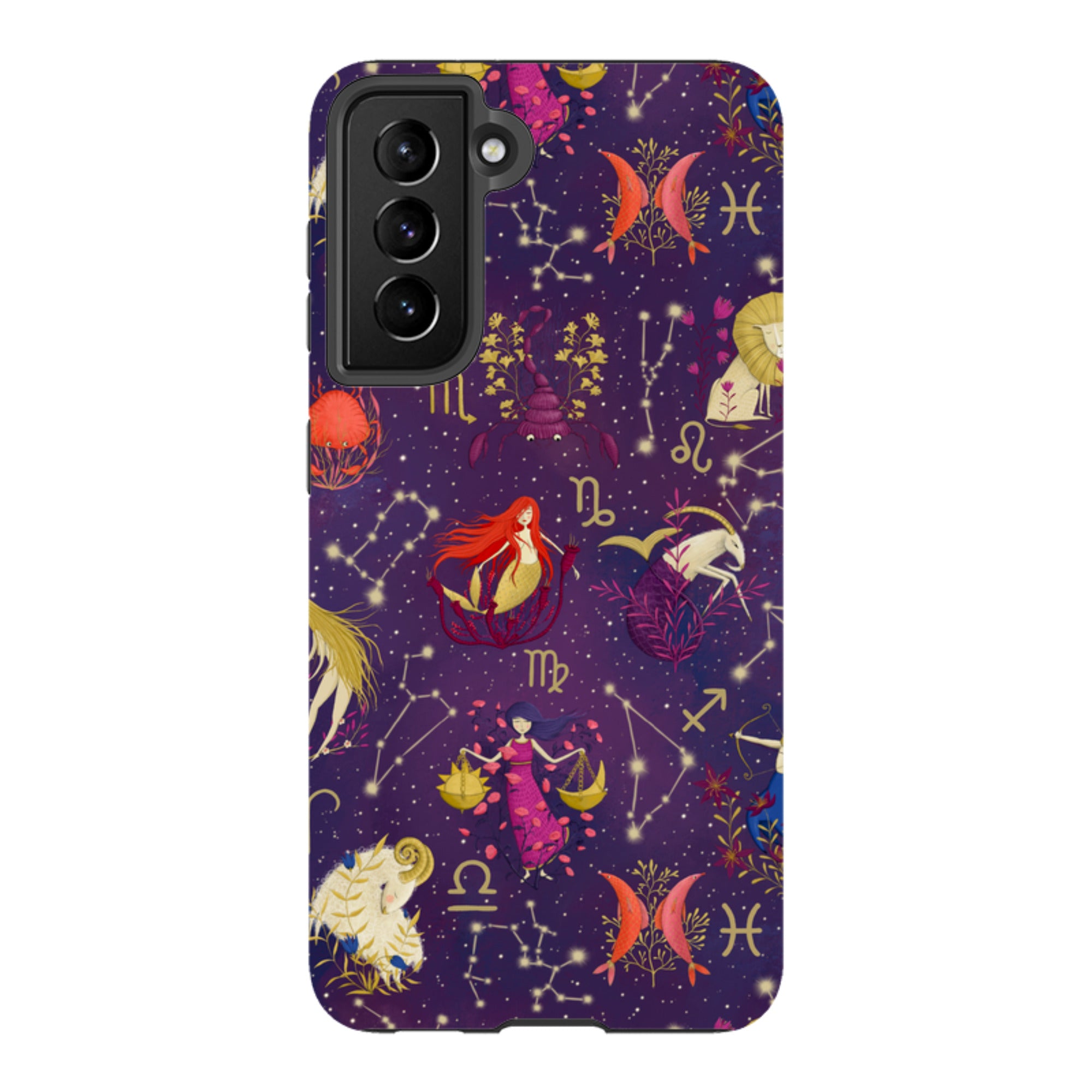 Samsung Tough Case - Zodiac Pattern By Maja Lindberg