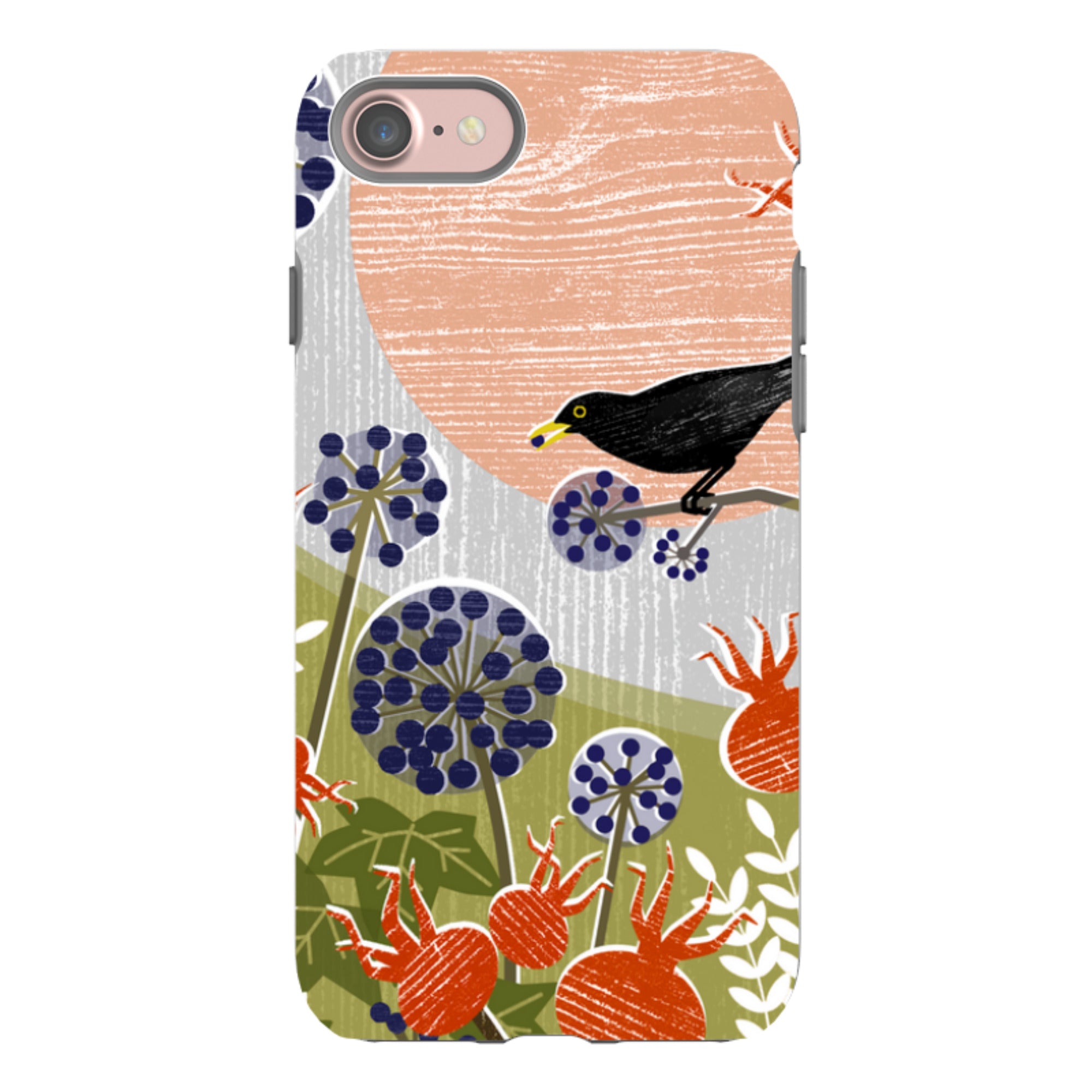 iPhone Tough Case - Blackbird And Ivy By Liane Payne