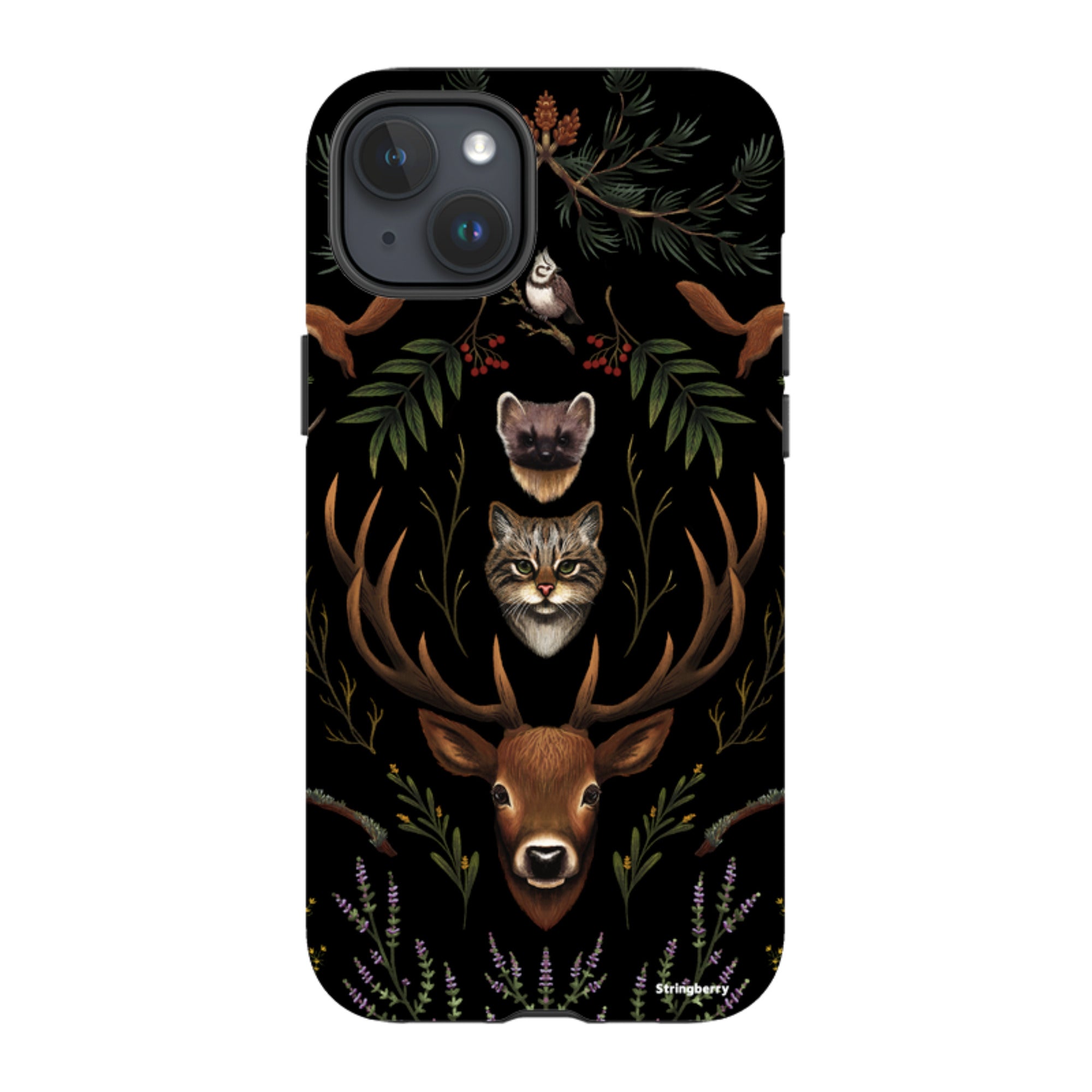 iPhone Tough Case - Highland Wildlife By Anna Stead