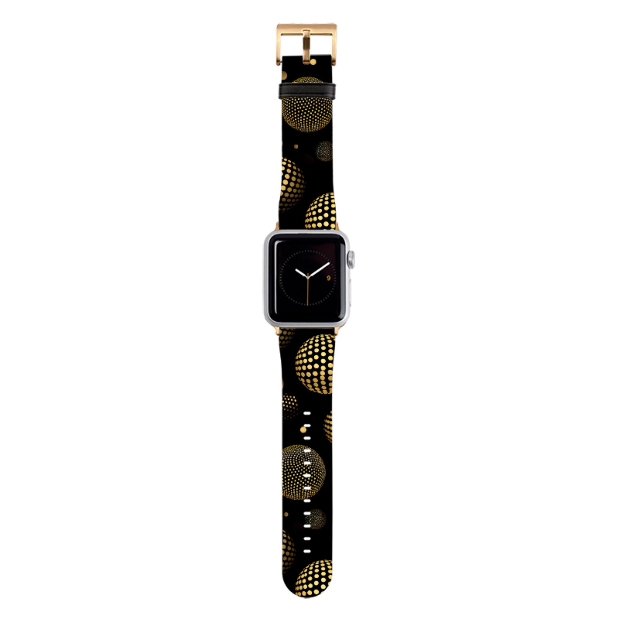 Dark Polka Apple Watch Strap
