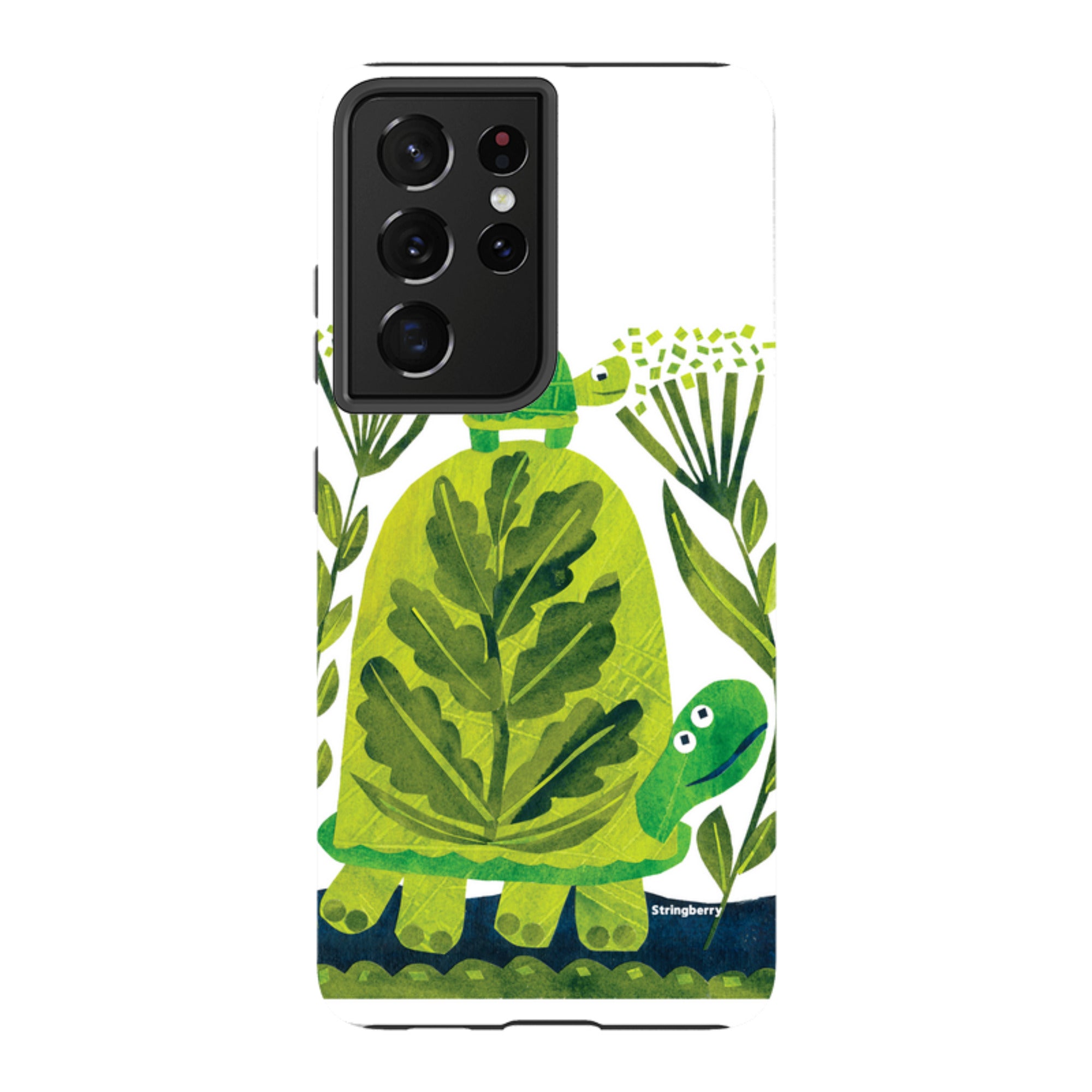 Samsung Tough Case - Folk Tortoise By Tracey English