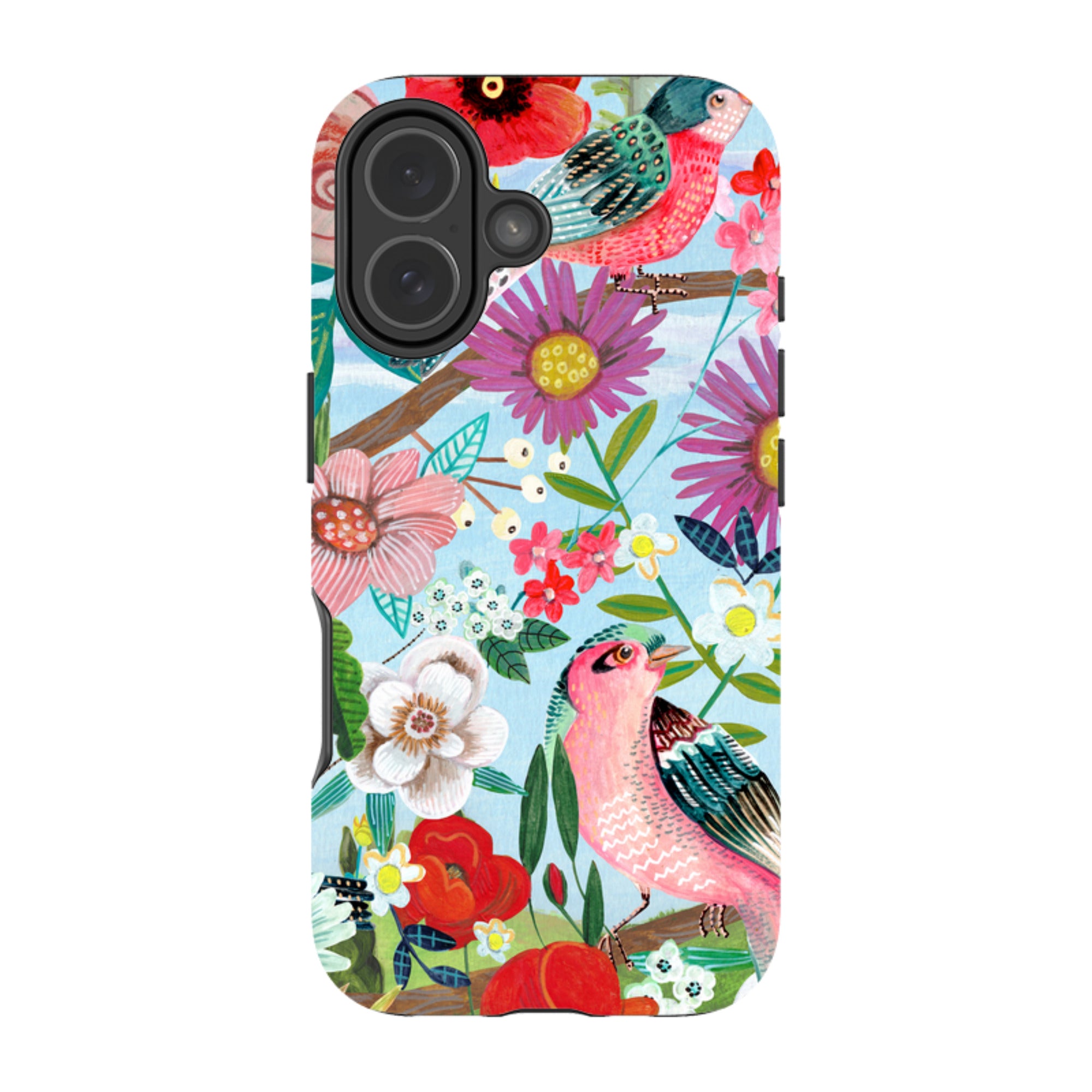 iPhone Tough Case - Birds By Caroline Bonne Muller