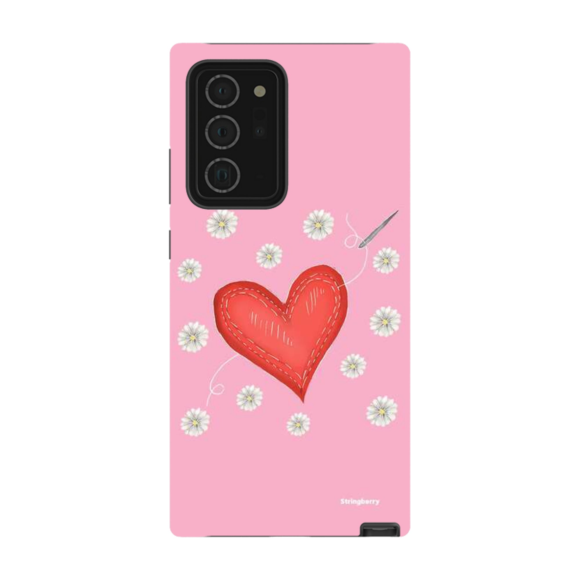 Samsung Tough Case - Love Heart Sewing By Catherine Rowe