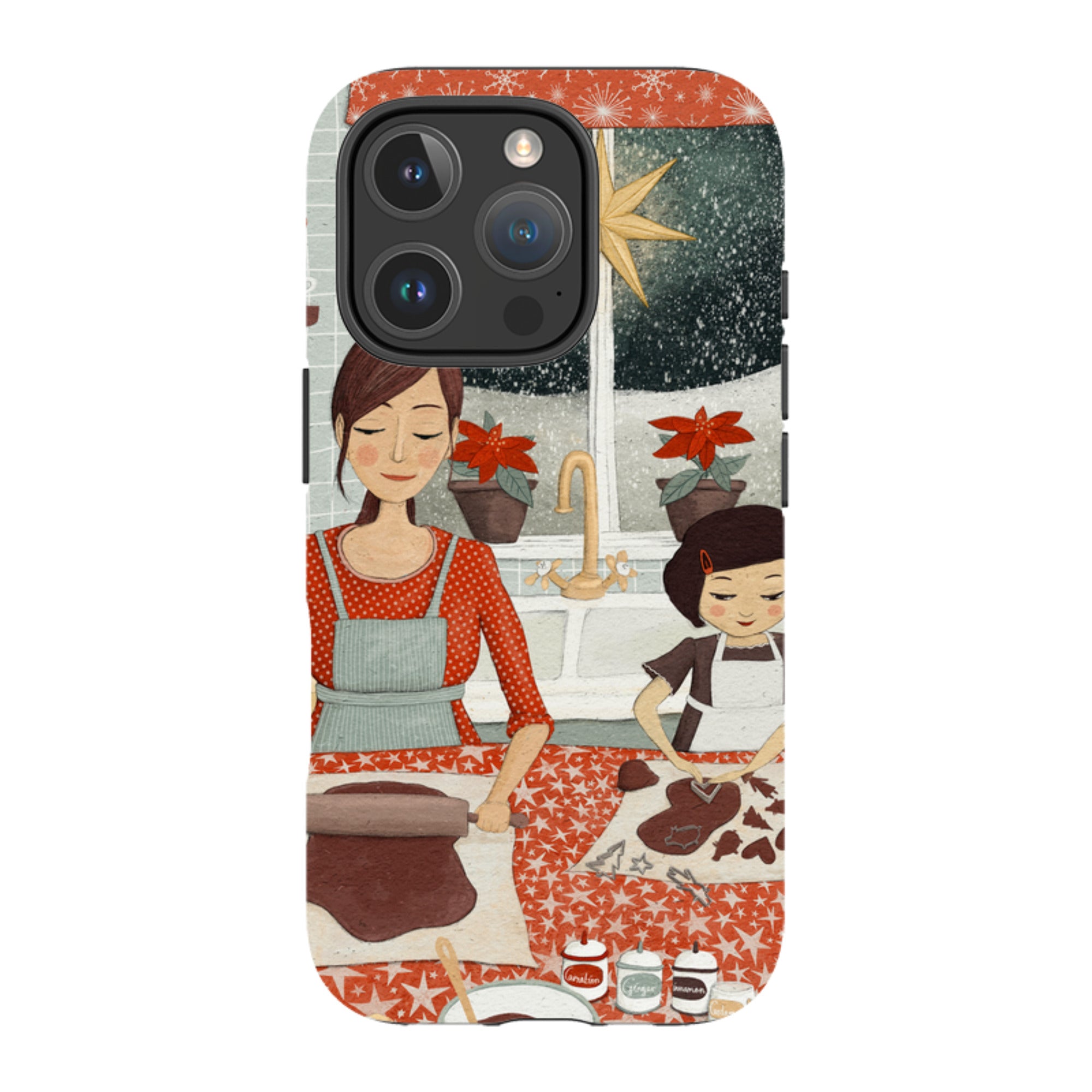 iPhone Tough Case - Sugar and Spice By Maja Lindberg