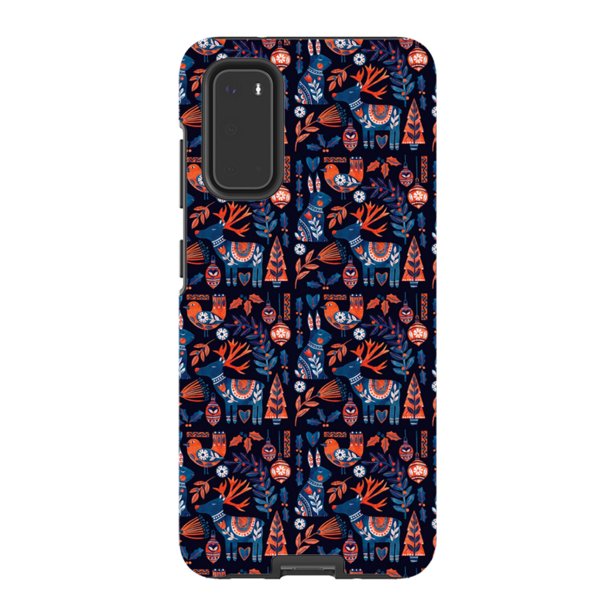 Samsung Tough Case - Scandi Animals Dark By Tracey English