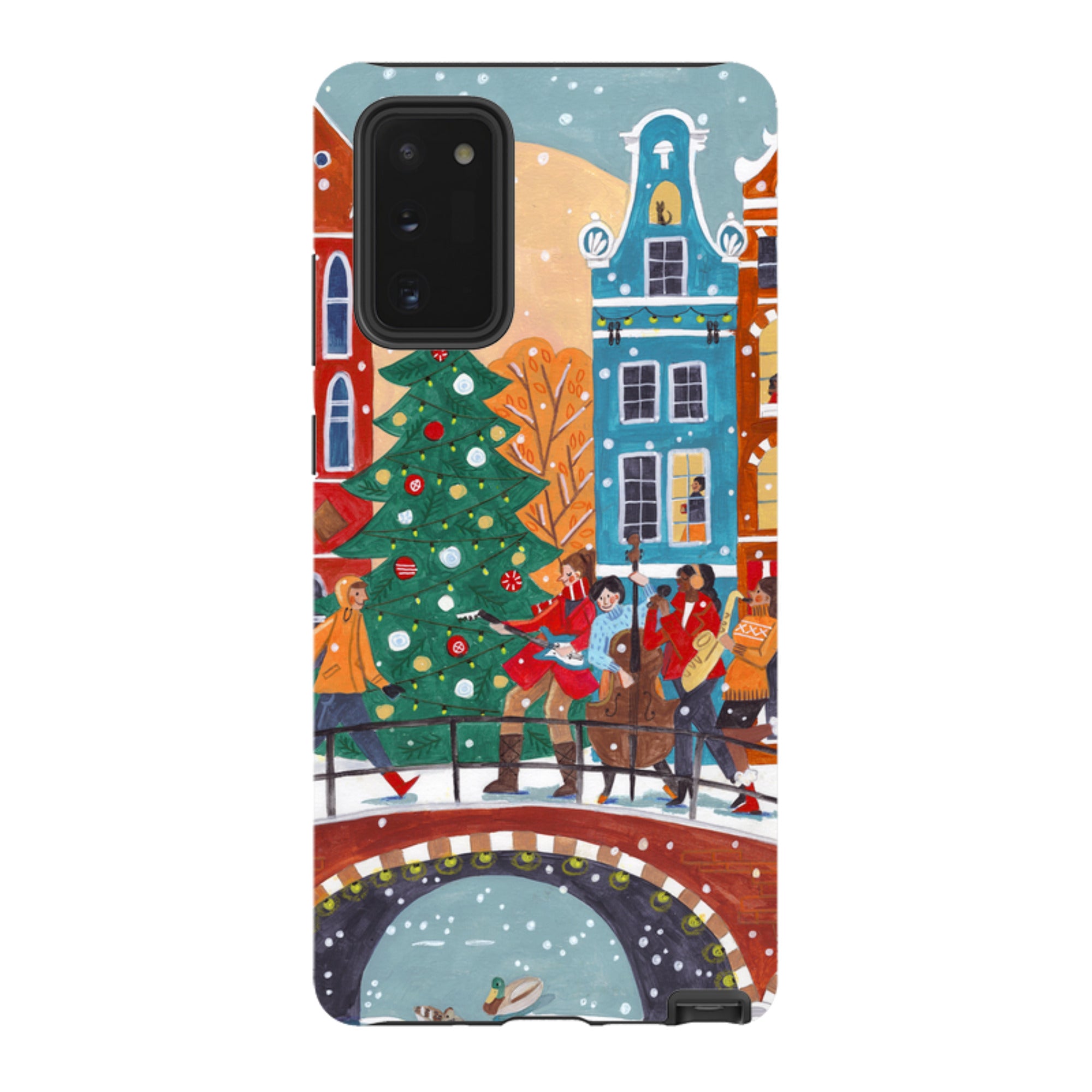 Samsung Tough Case - Christmas Music Amsterdam By Caroline Bonne Muller