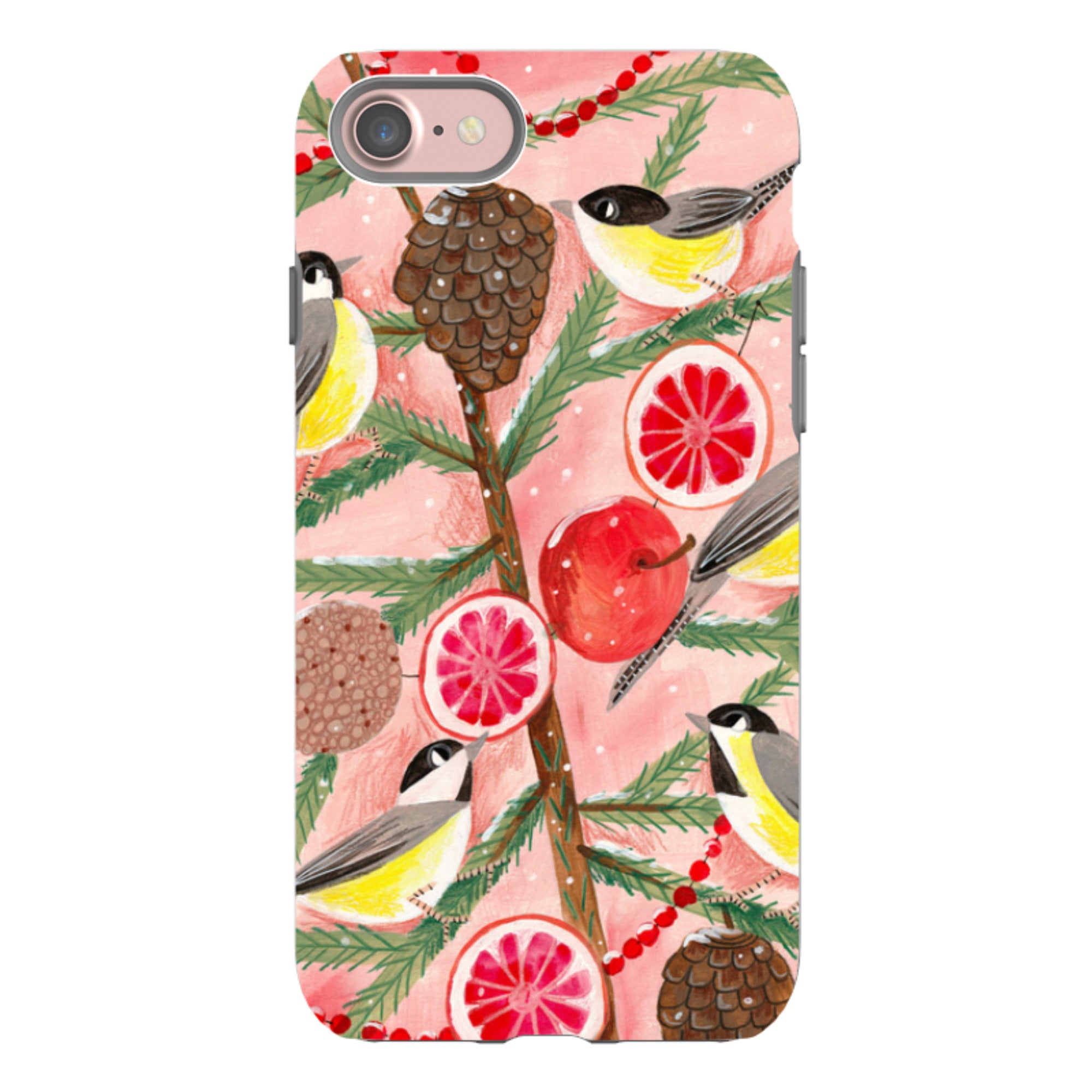 iPhone Tough Case - Chickadee By Caroline Bonne Muller