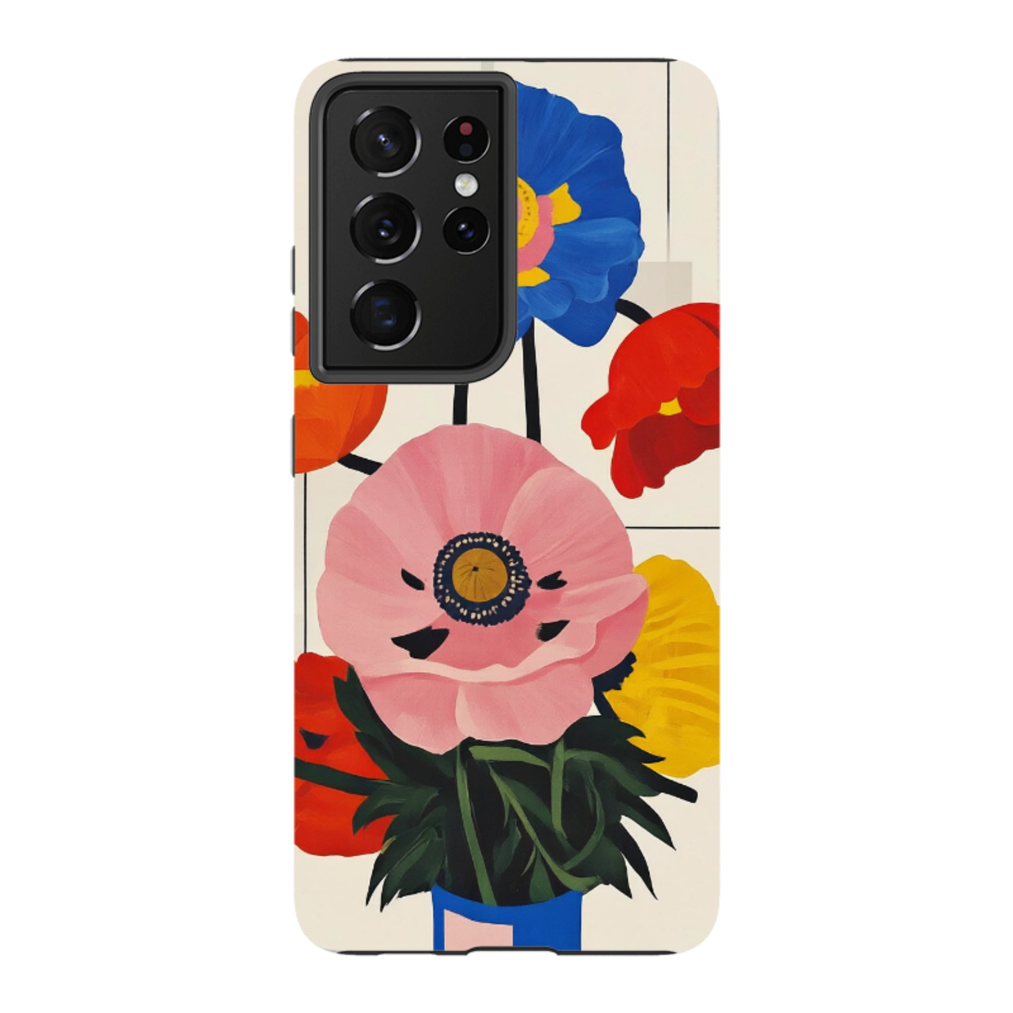 Samsung Tough Case - Kisling Poppy Peach
