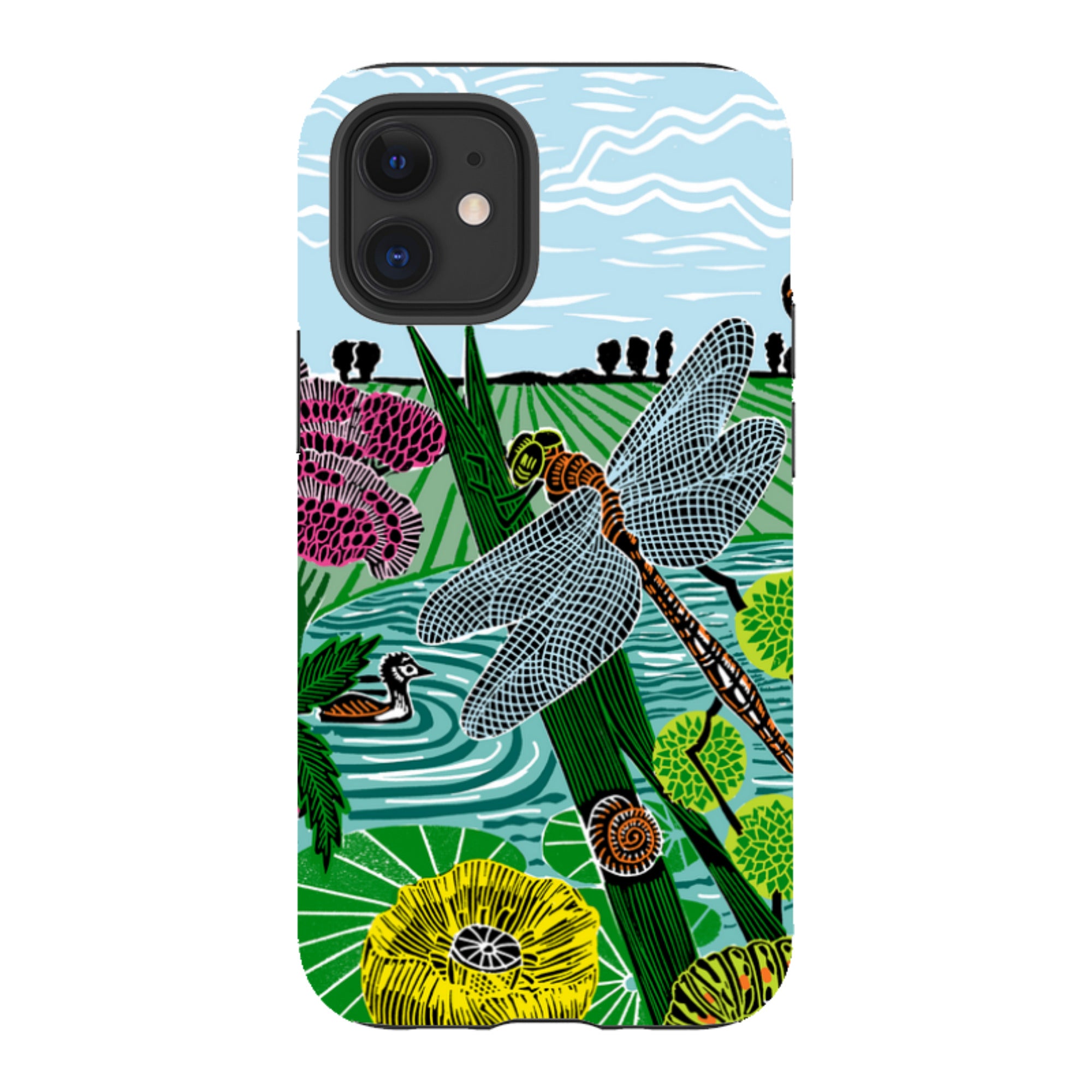 iPhone Tough Case - Pond By Kate Heiss