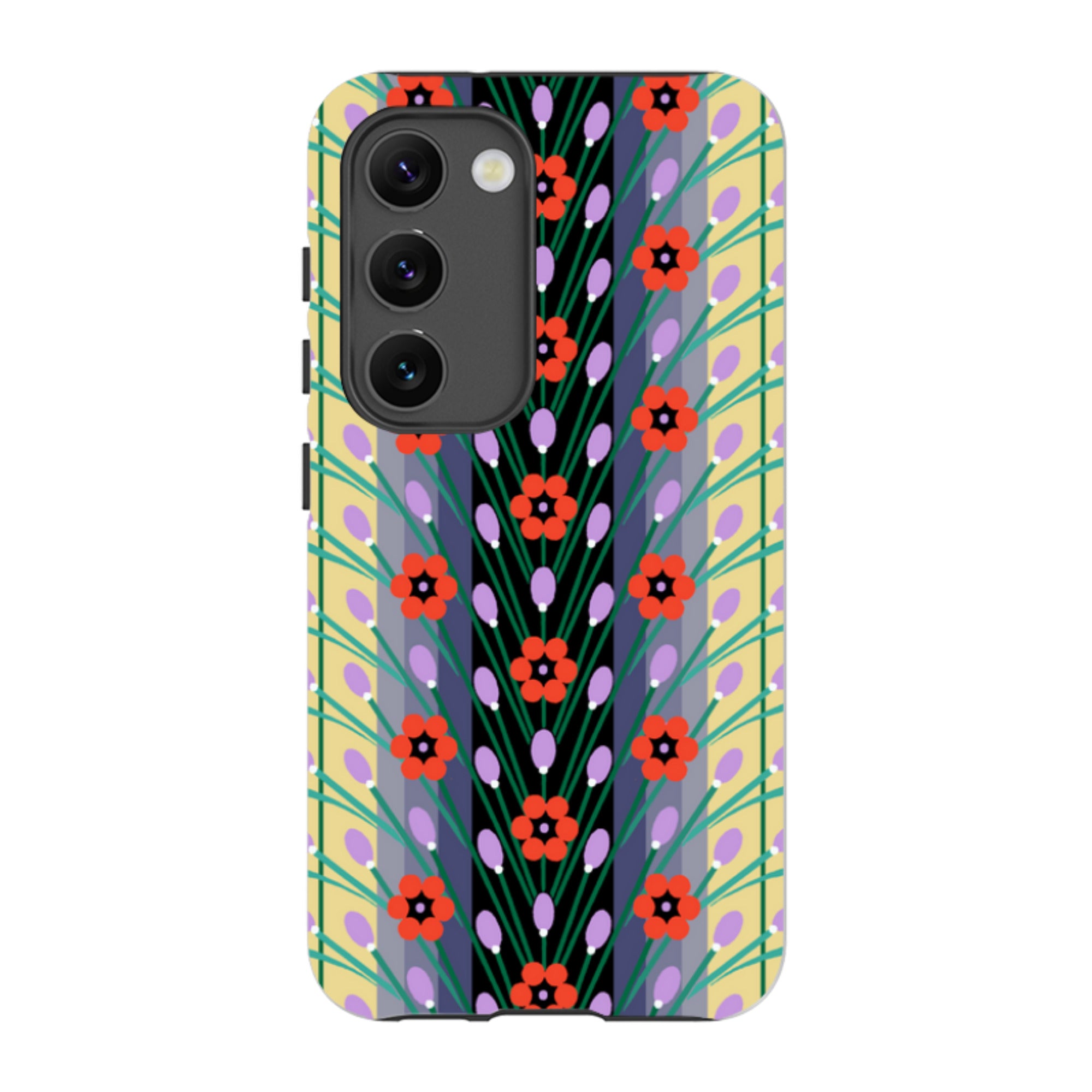 Samsung Tough  Case - Lavender Yellow By Cressida Bell