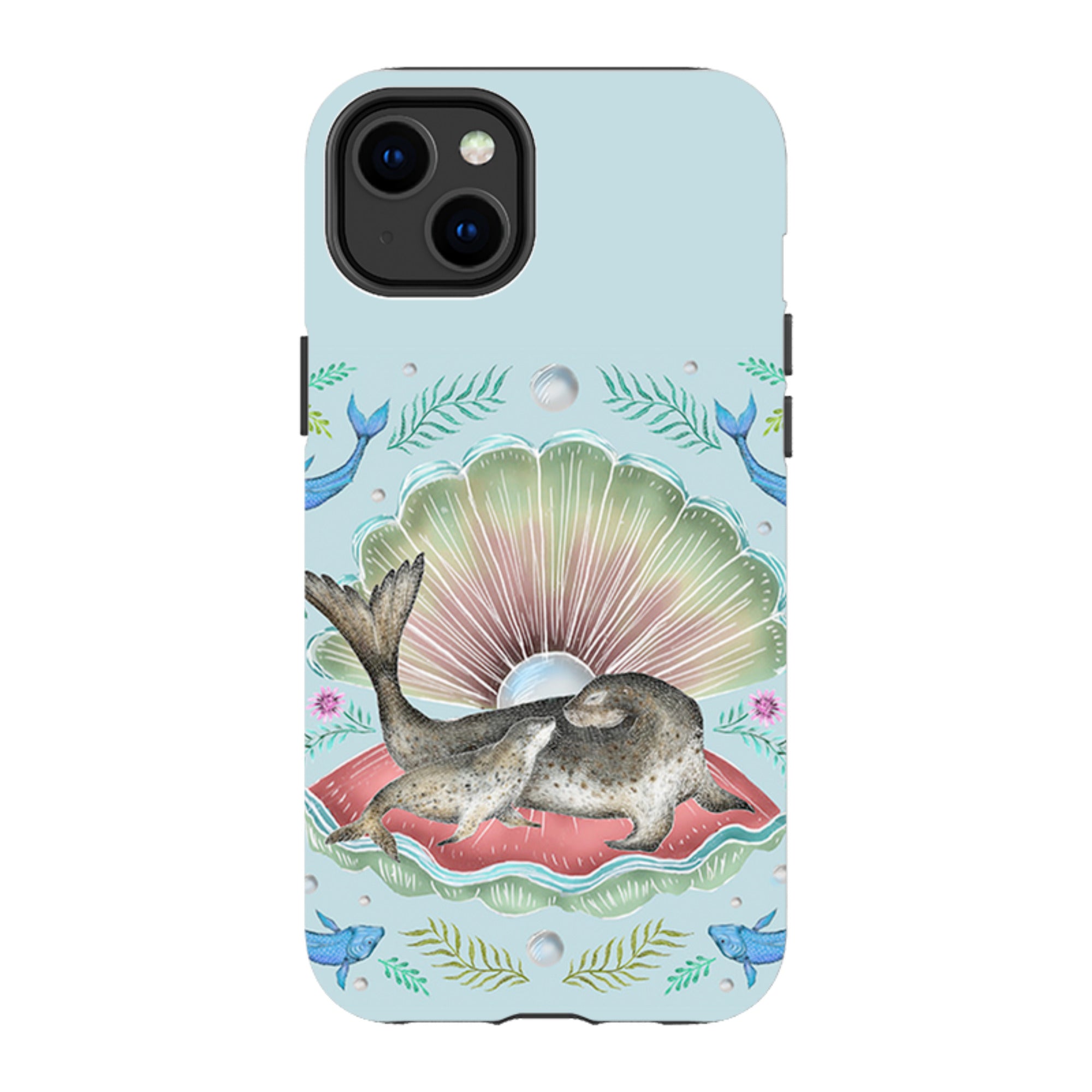 iPhone MagSafe Tough Case -  Seals In Shell By Catherine Rowe