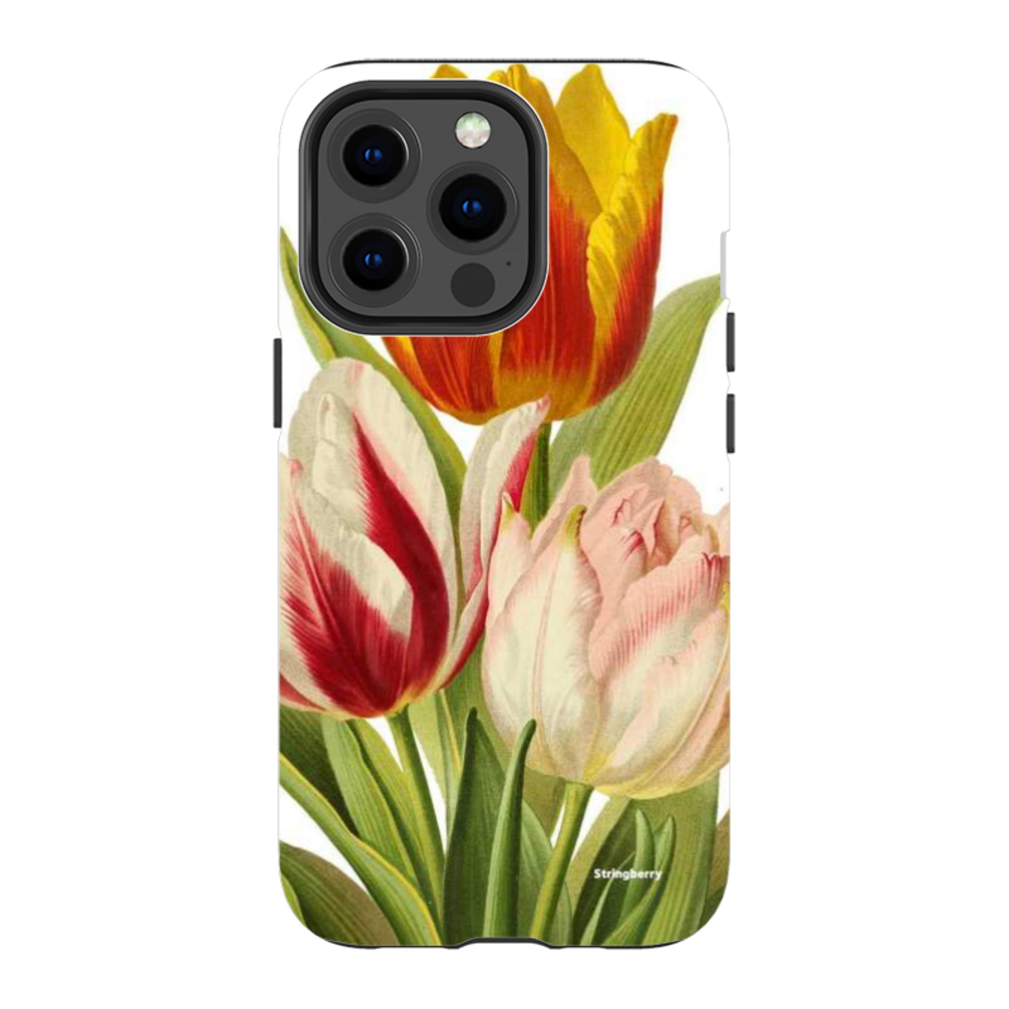 iPhone Tough Case - With Tulips