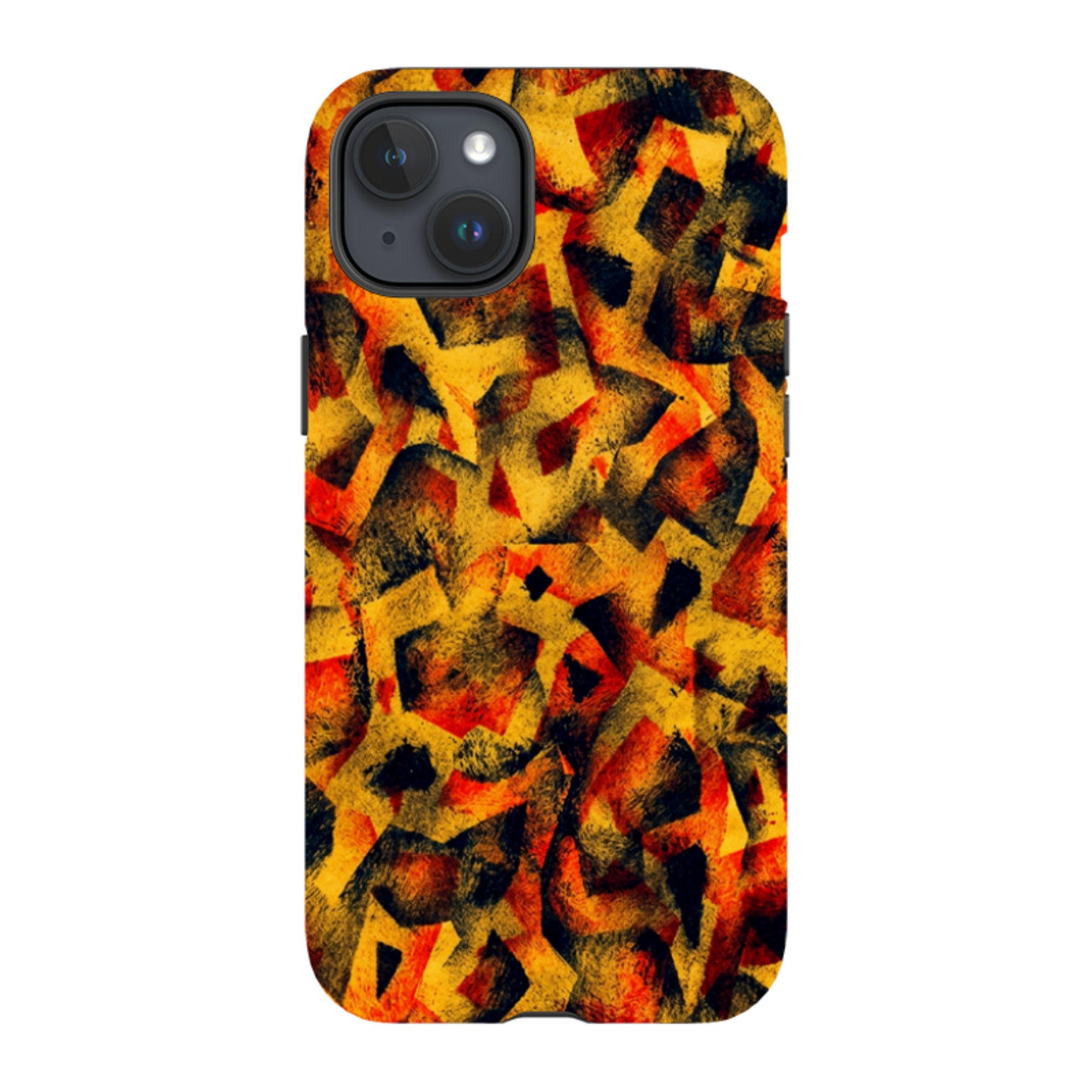 iPhone Tough Case - Abstract Cubism