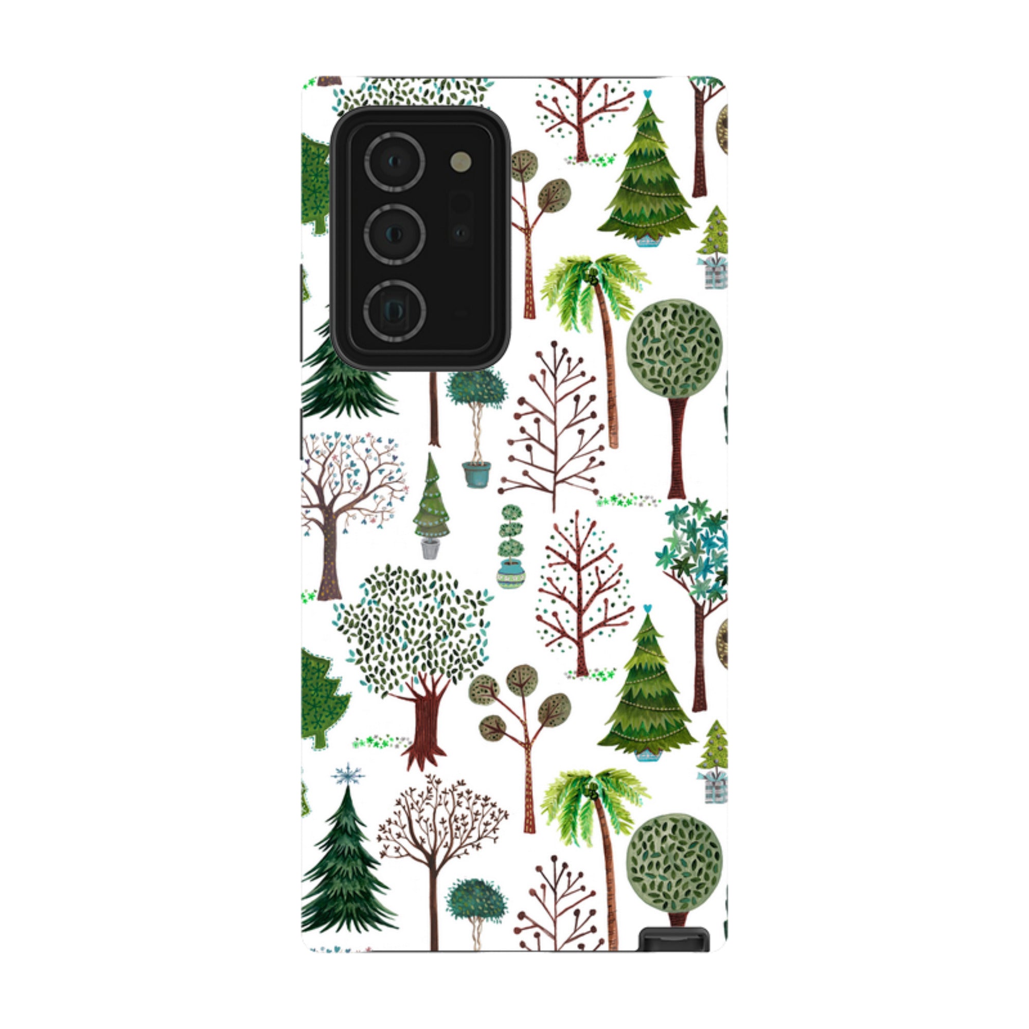 Samsung Tough Case - Xmas Trees By Caroline Bonne Muller