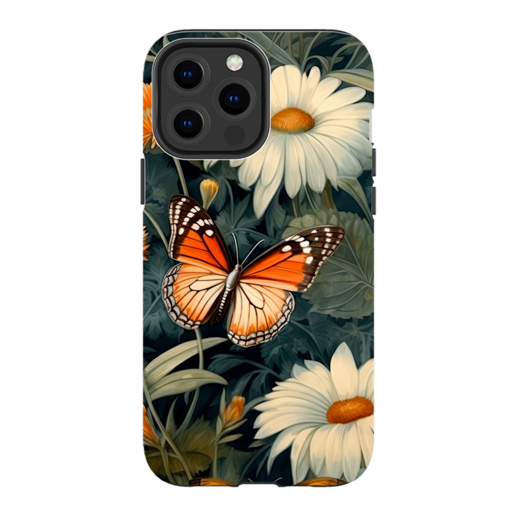 iPhone Case - Butterfly Daisies III