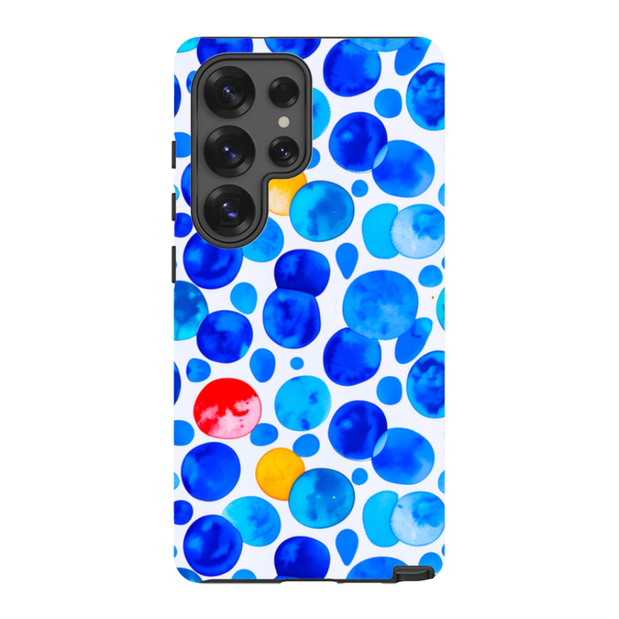 Samsung Tough  Case - Blue Moon Polka