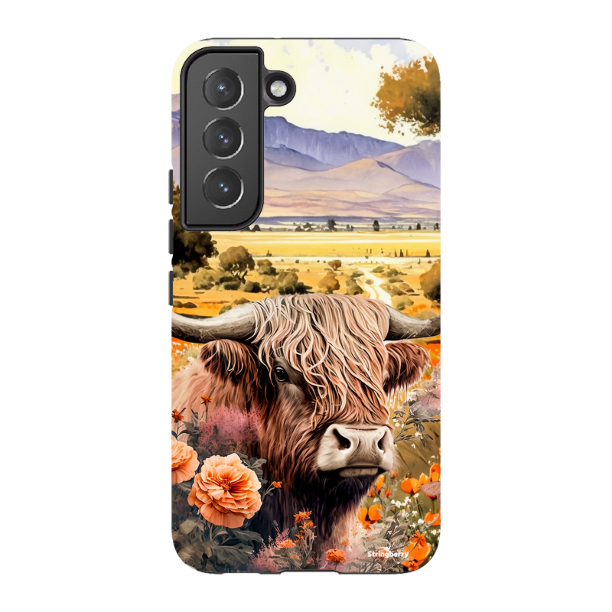 Samsung Tough Case - Highland Cow III