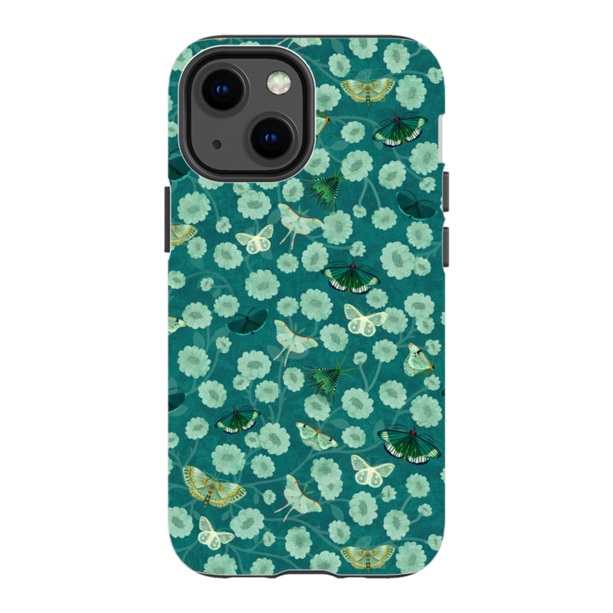 iPhone Tough Case - Small Moths 2 By Katherine Quinn