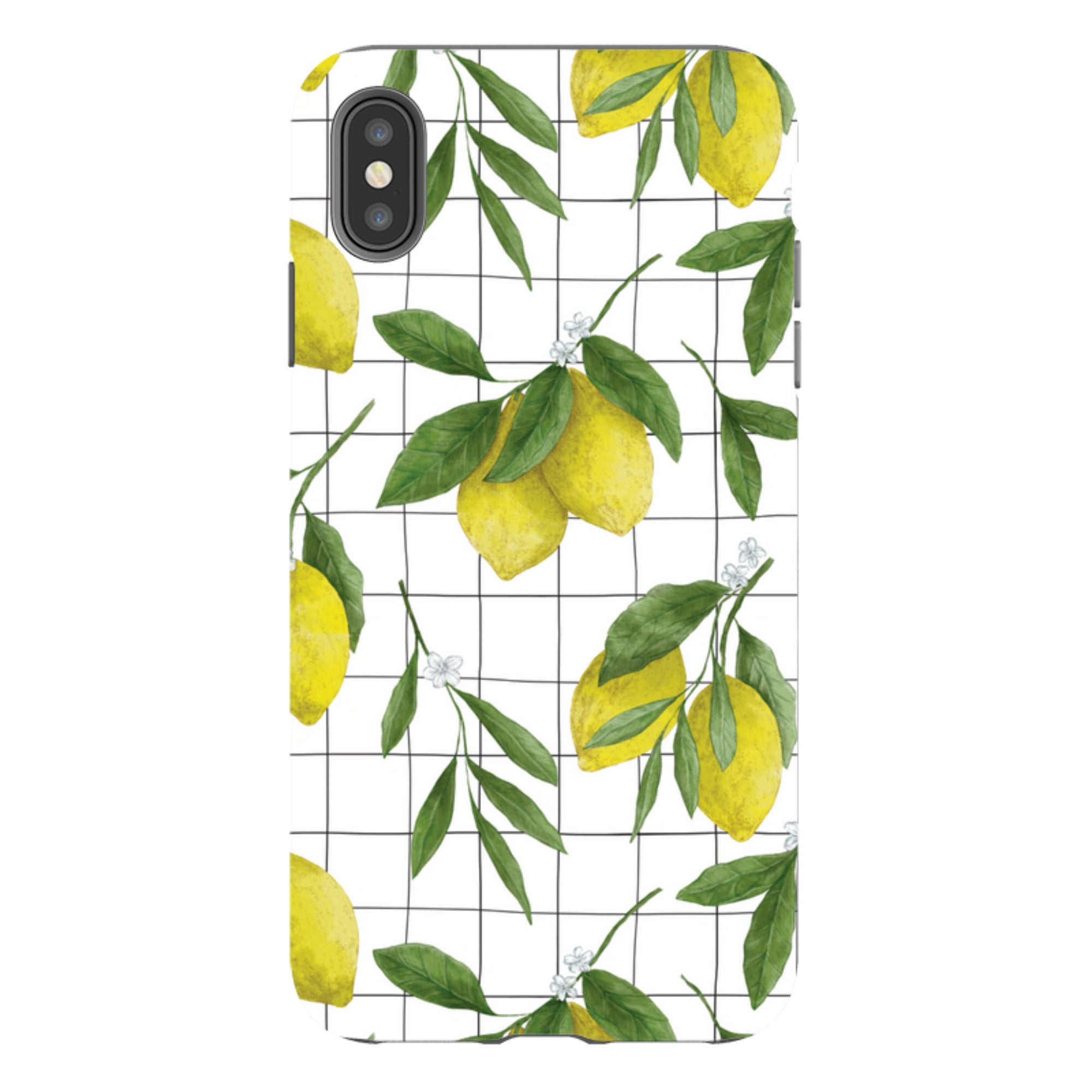iPhone Tough Case - Lemons 1 By Jade Mosinski