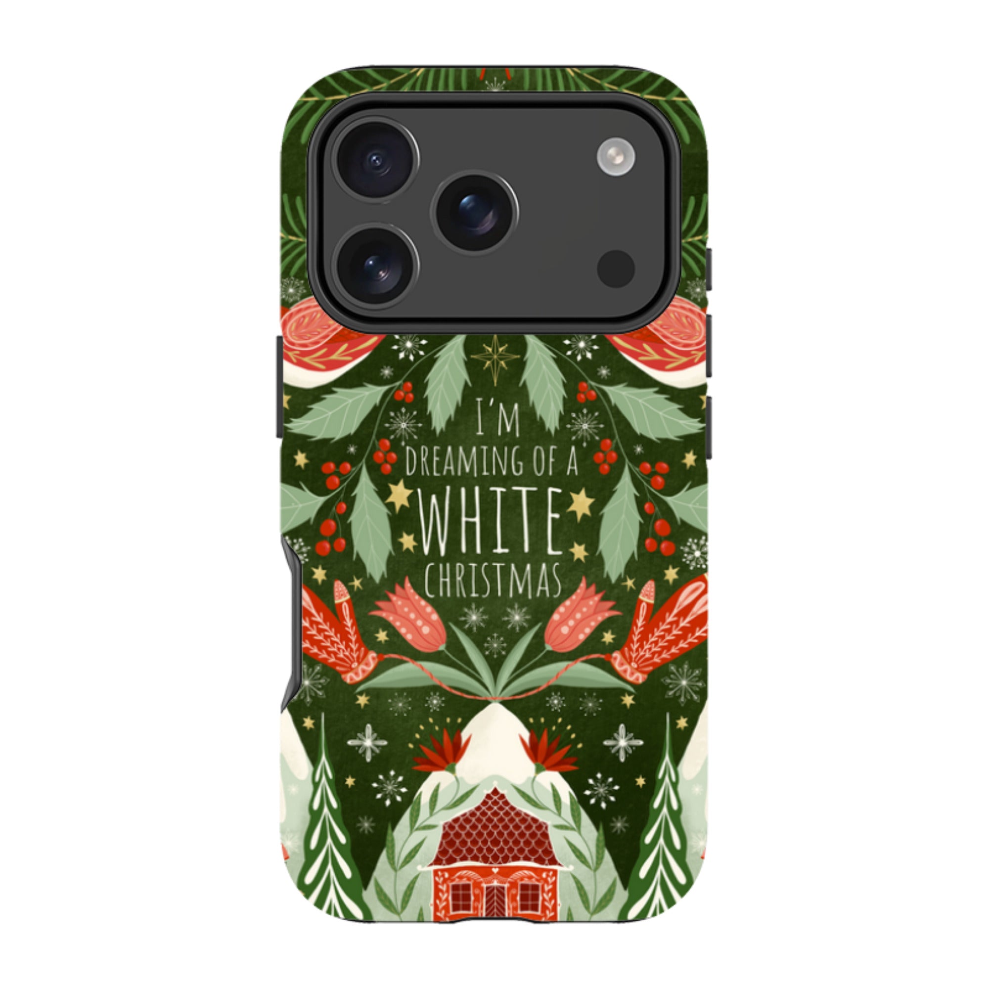 iPhone Tough Case - I'm Dreaming Of a White Christmas By Maja Lindberg