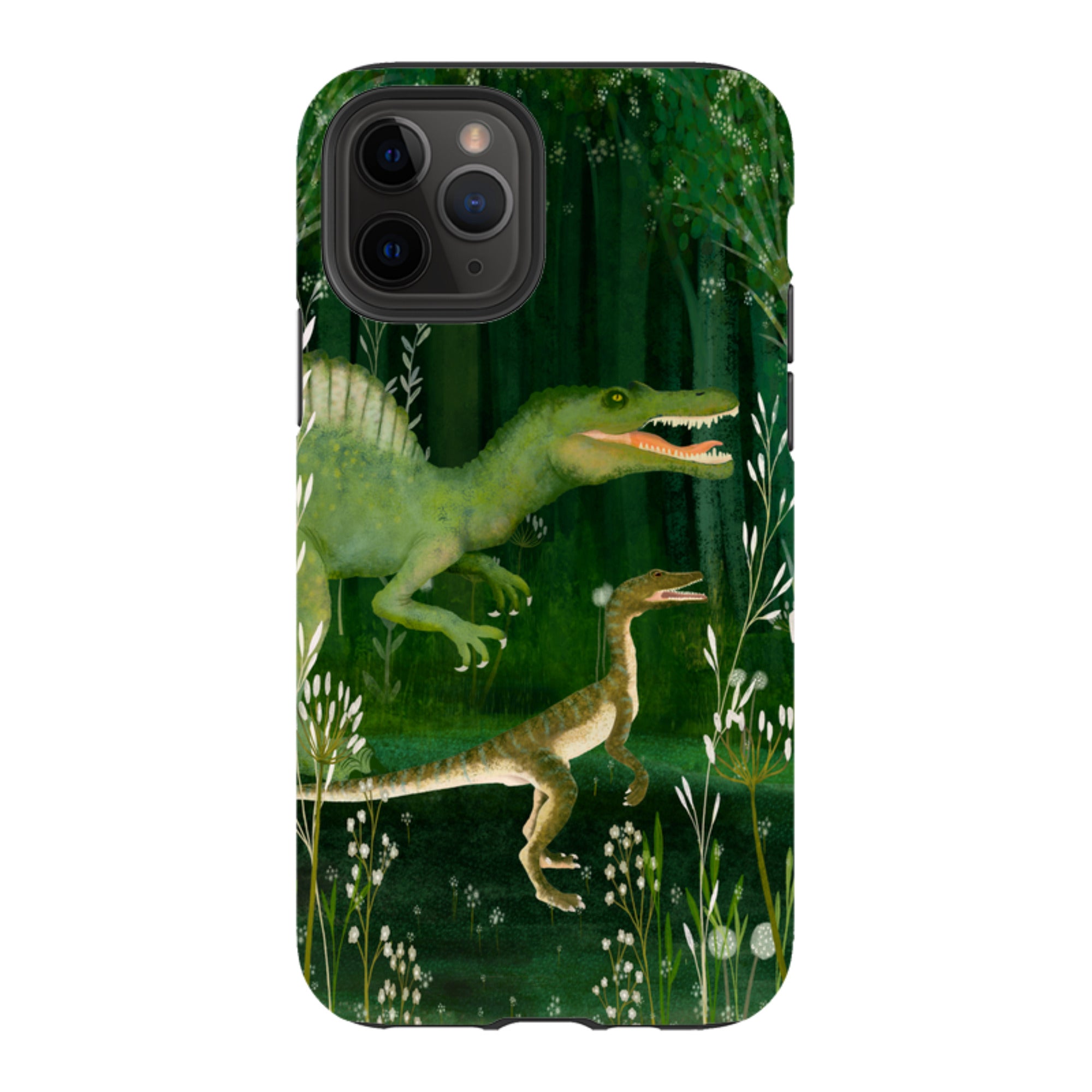 iPhone Tough Case - Dino Park II By Katherine Quinn