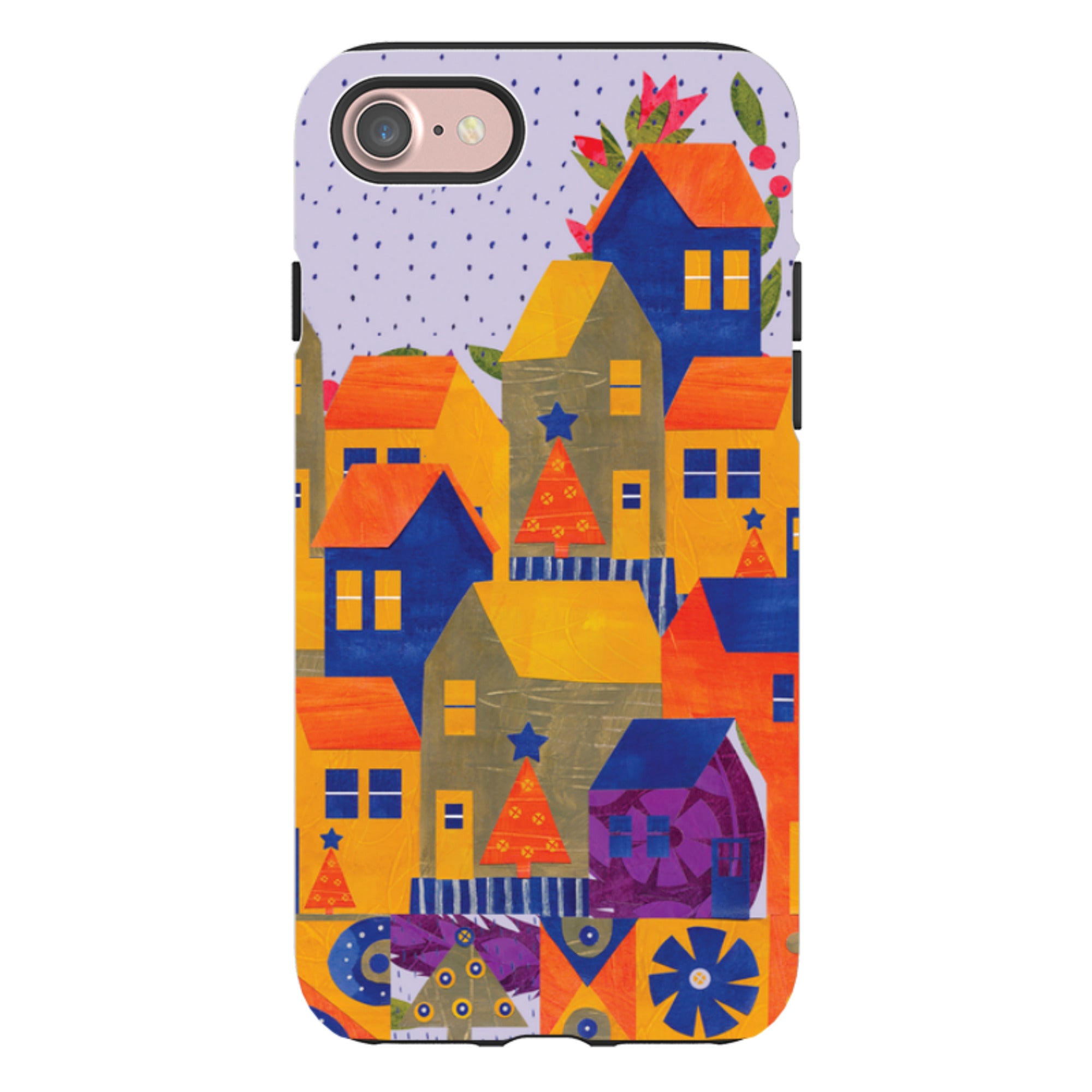 iPhone Tough Case - Winter Village I By Tracey English