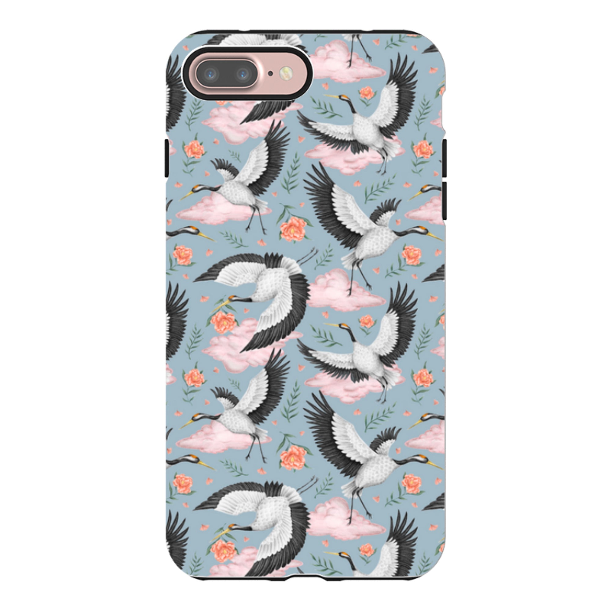 iPhone Tough Case - Flight Of The Cranes By Catherine Rowe