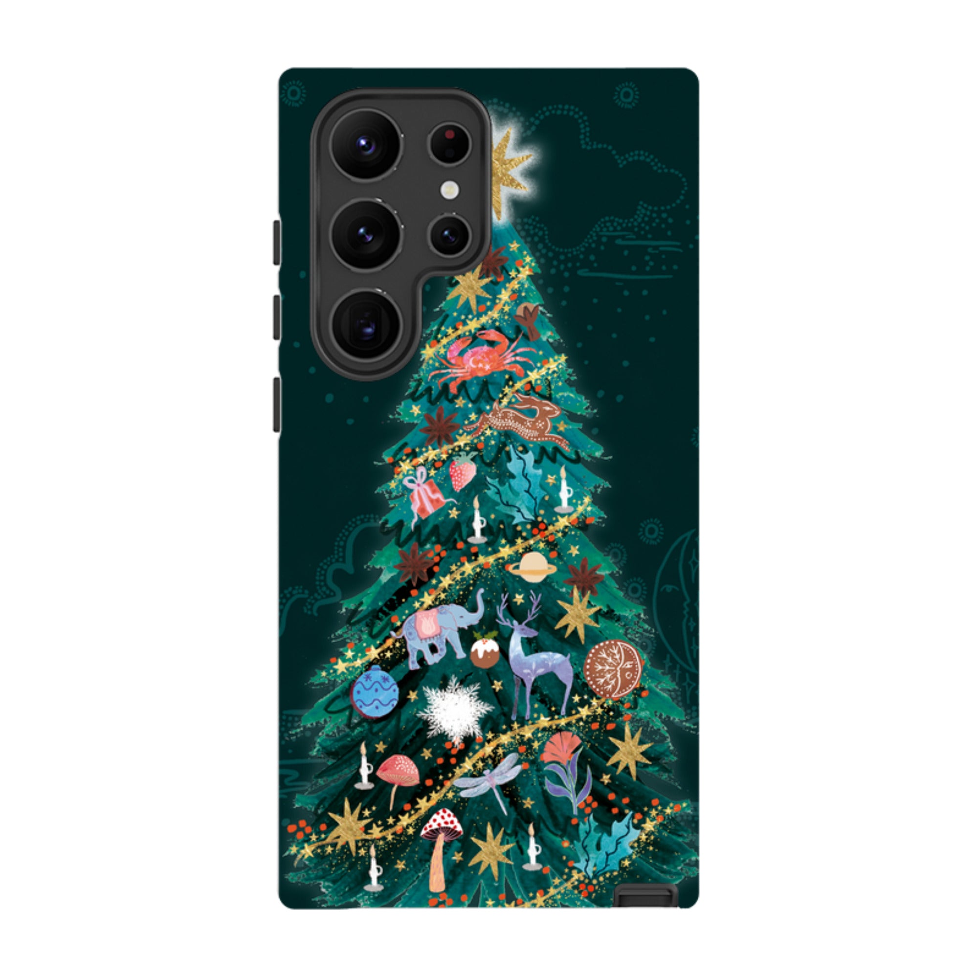 Samsung Tough Case - Kitsch Tree By Emma Frances Grant