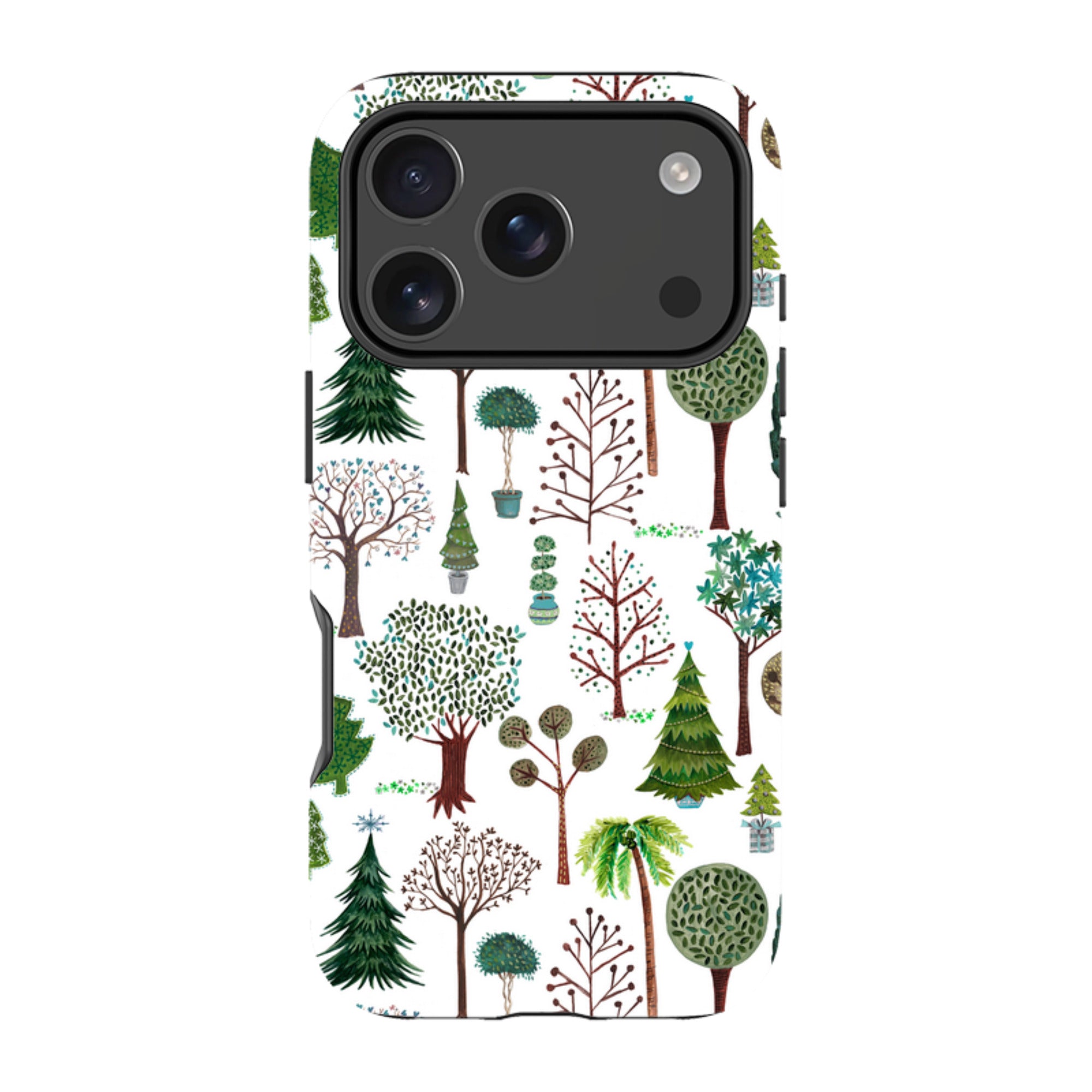 iPhone MagSafe Tough Case -  Xmas Trees By Caroline Bonne Muller