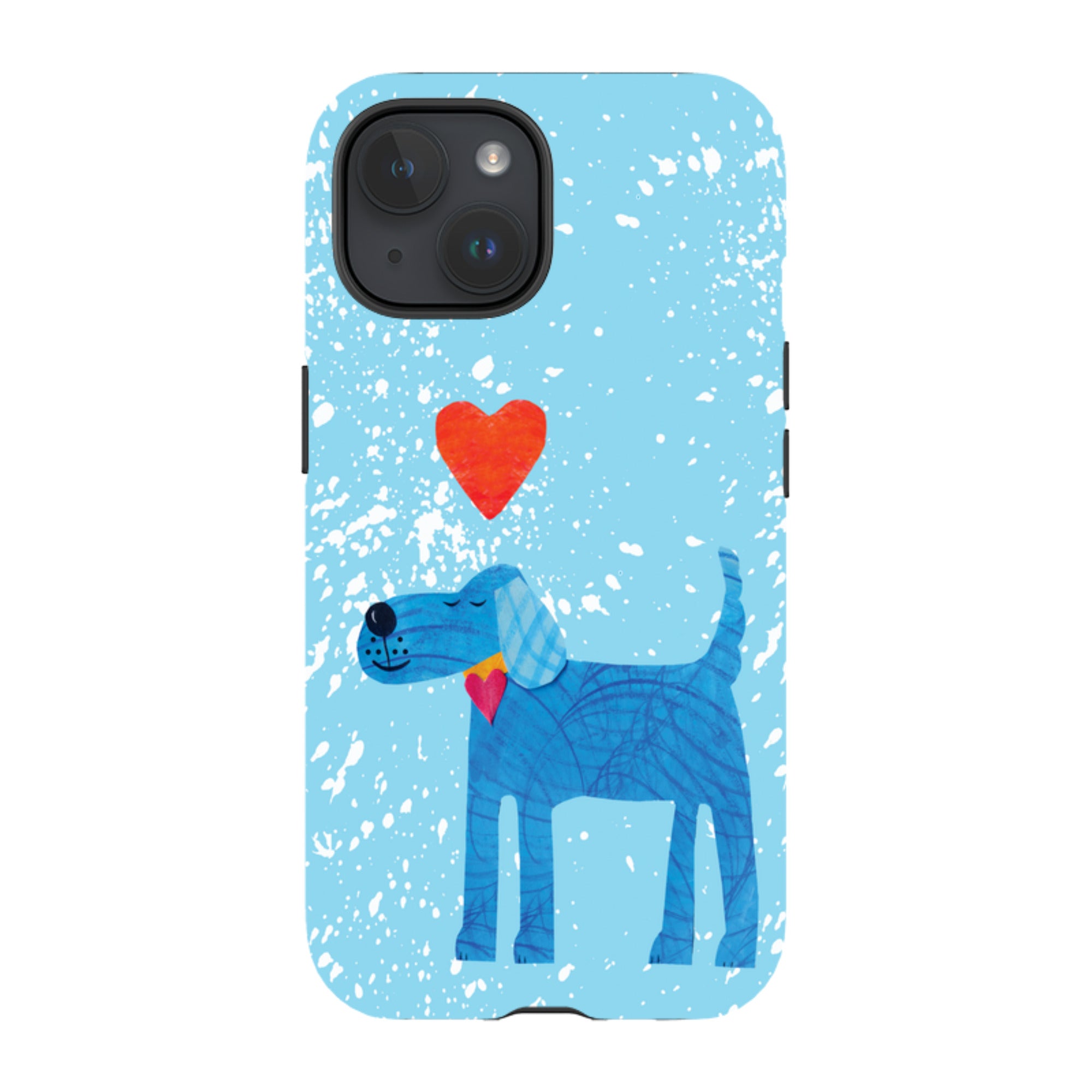 iPhone MagSafe Tough Case - Blue Dog By Tracey English