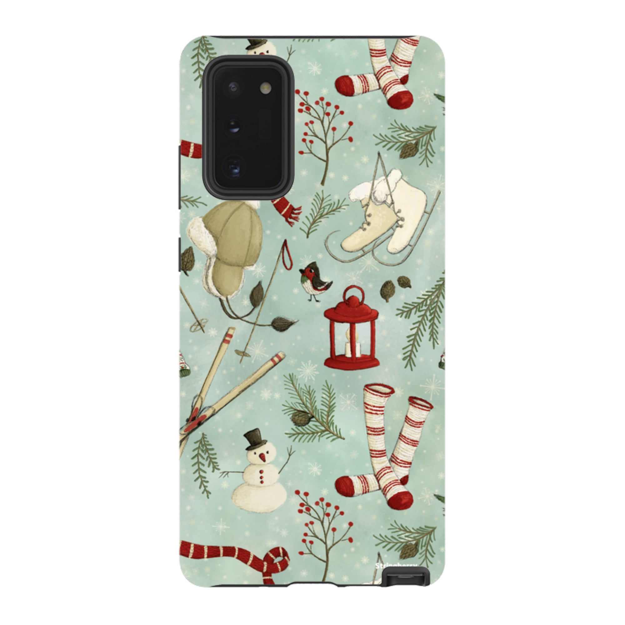 Samsung Tough Case - Winter Pattern By Maja Lindberg