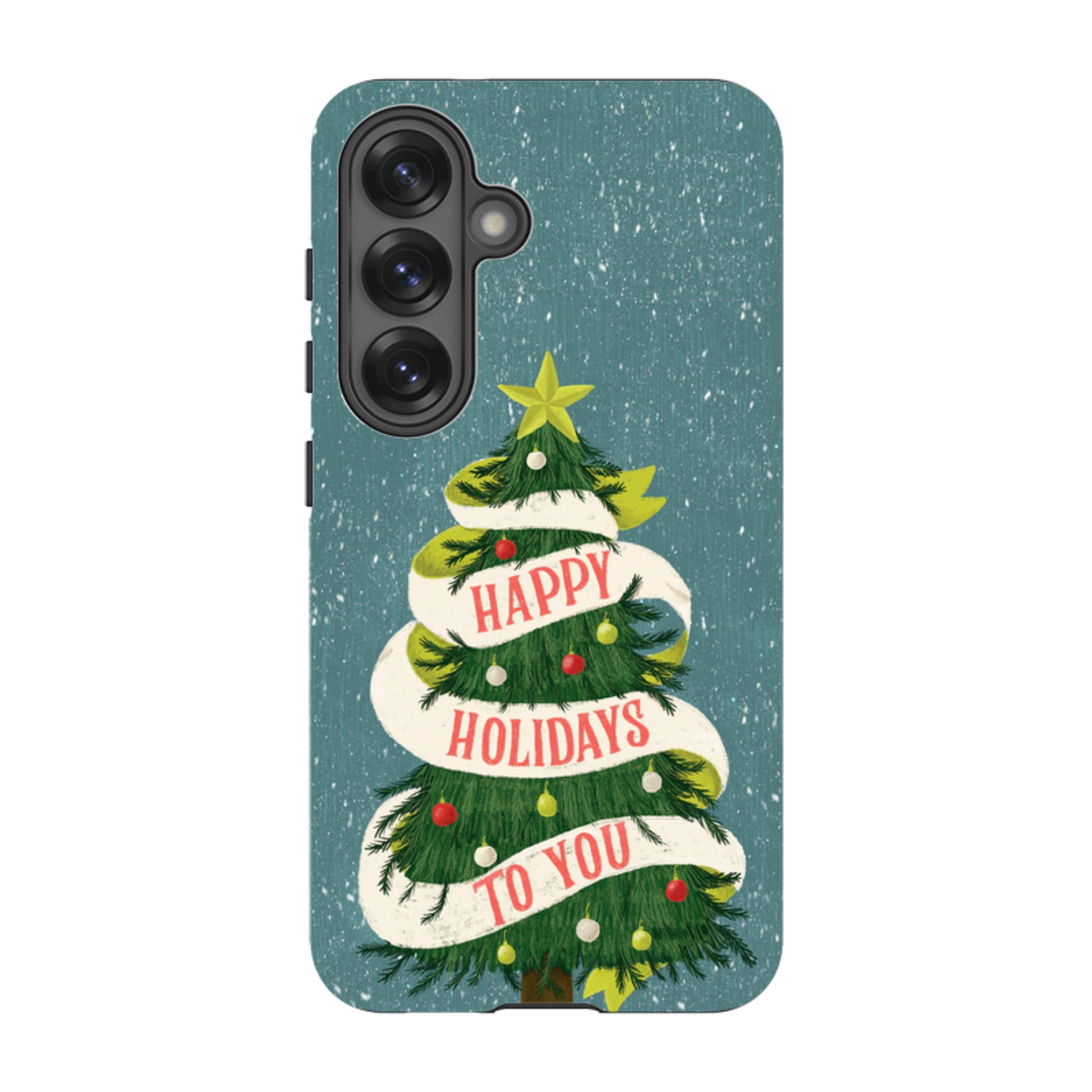 Samsung Tough Case - Happy Holidays By Abby Jacobs
