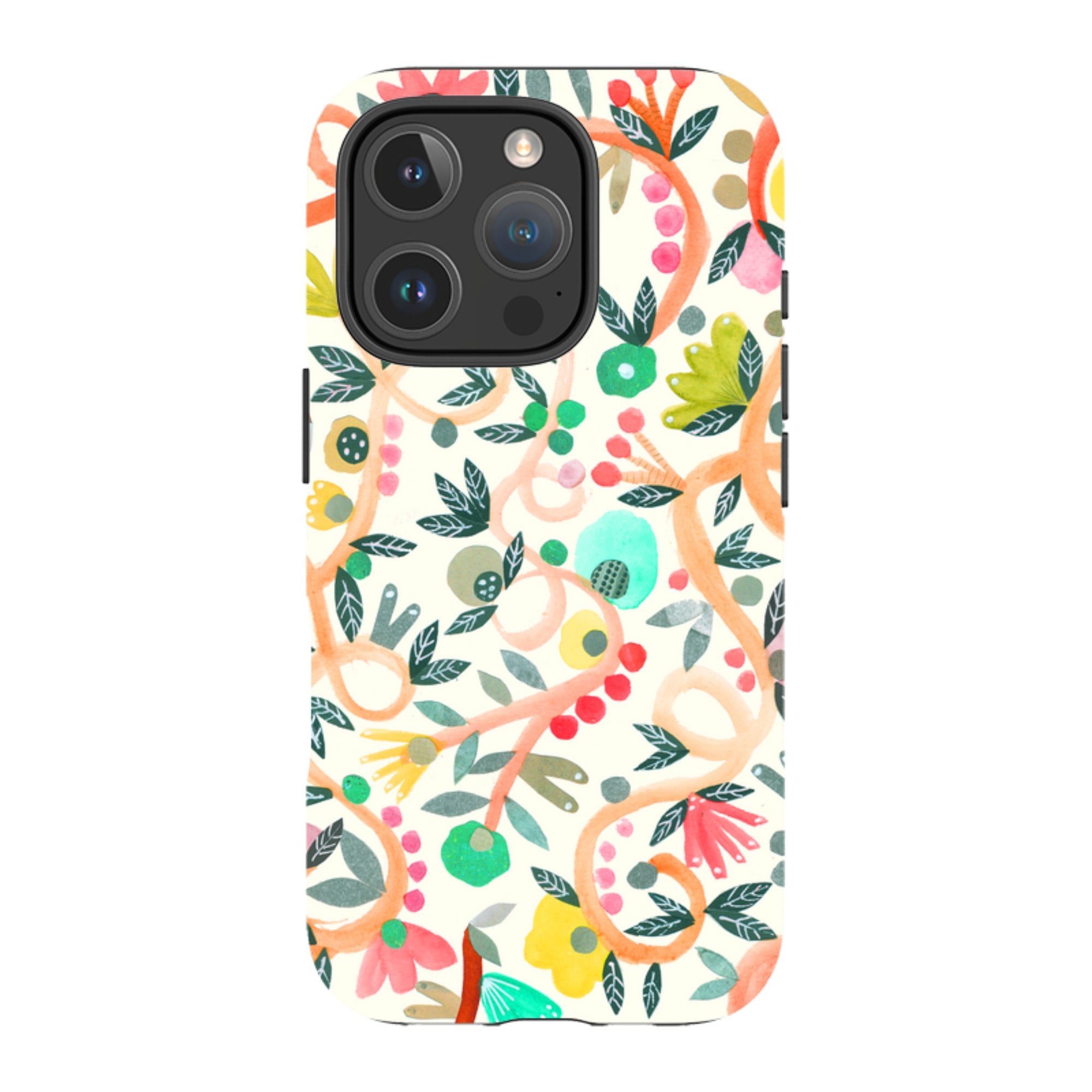 iPhone Tough Case - Floral By Gabriela Larios