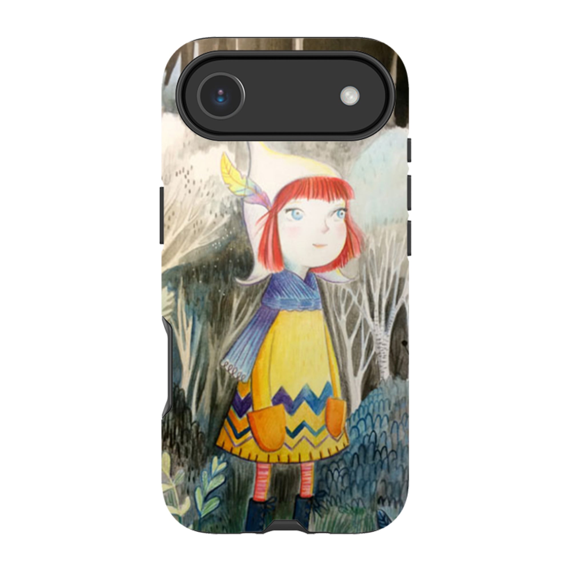 iPhone Tough Case - Honeykeys Girl By Mia Underwood